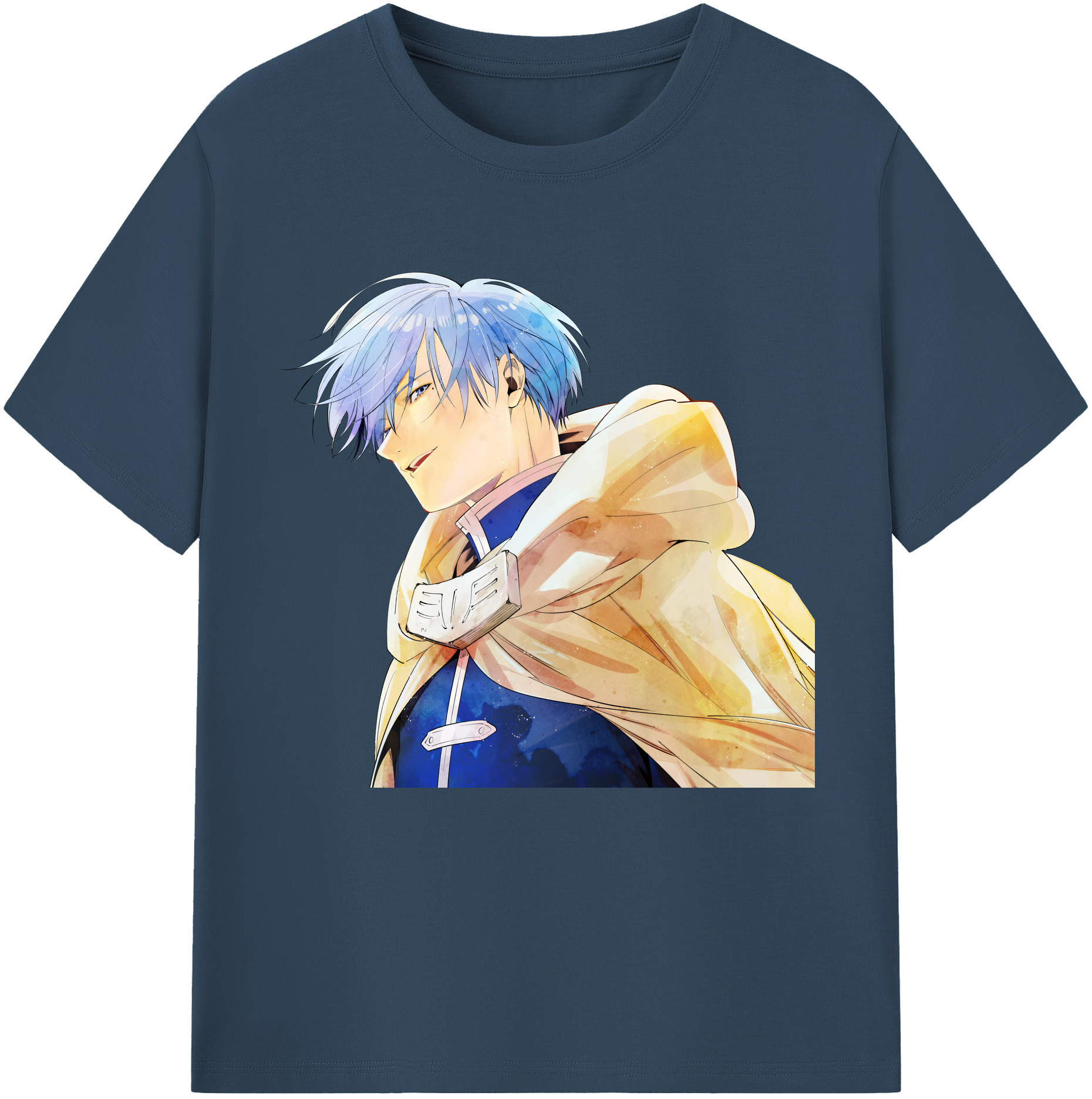 （画像用） 葬送のフリーレン Frieren 綿100％半袖Tシャツ（フロントプリント）