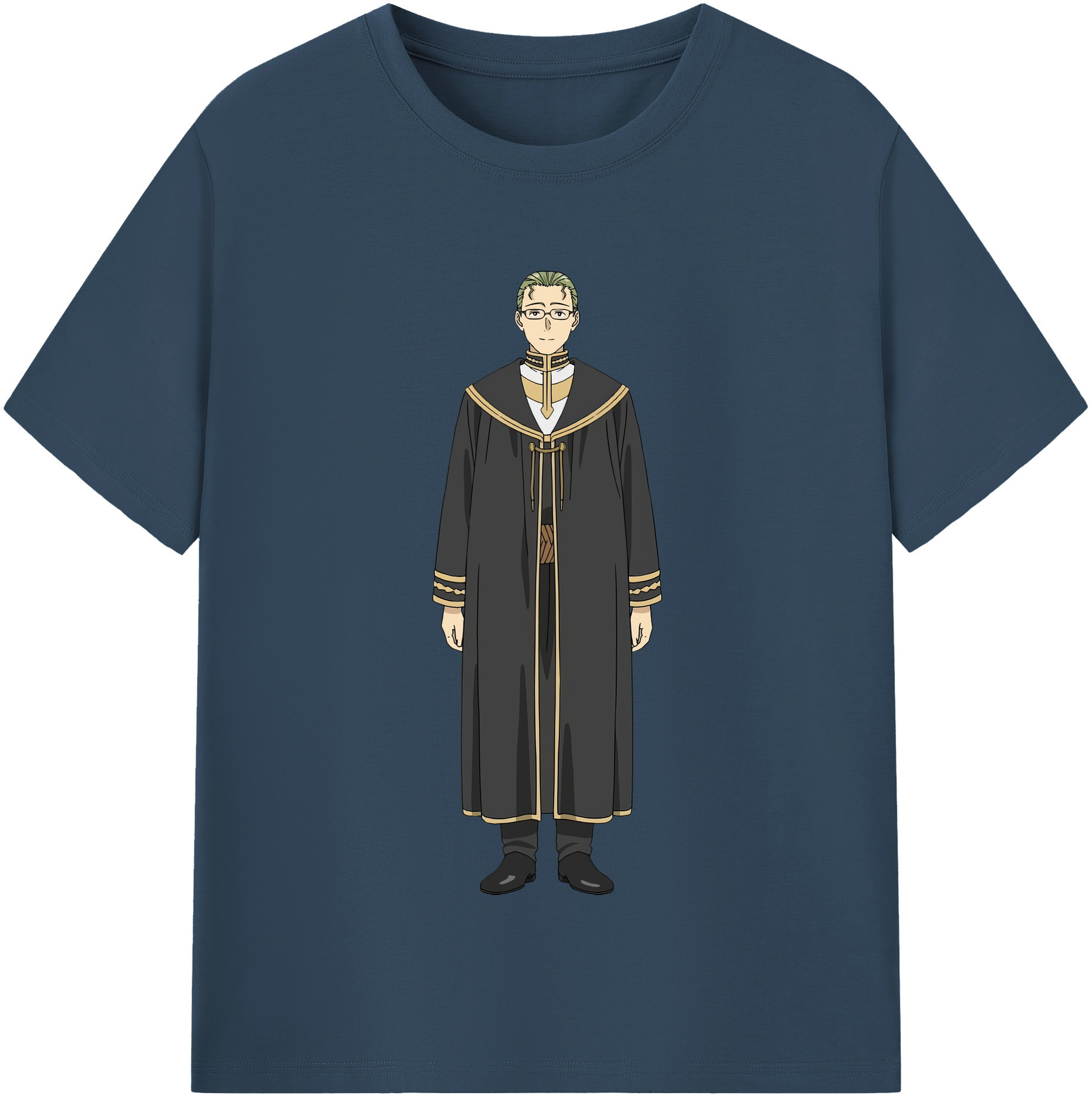 （画像用） 葬送のフリーレン Frieren 綿100％半袖Tシャツ（フロントプリント）
