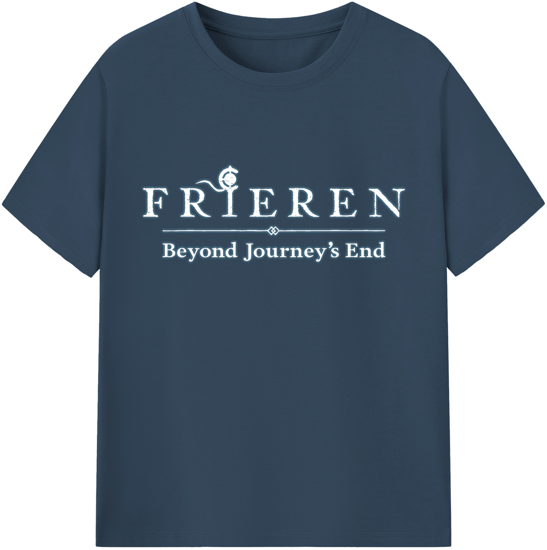 （画像用） 葬送のフリーレン Frieren 綿100％半袖Tシャツ（フロントプリント）