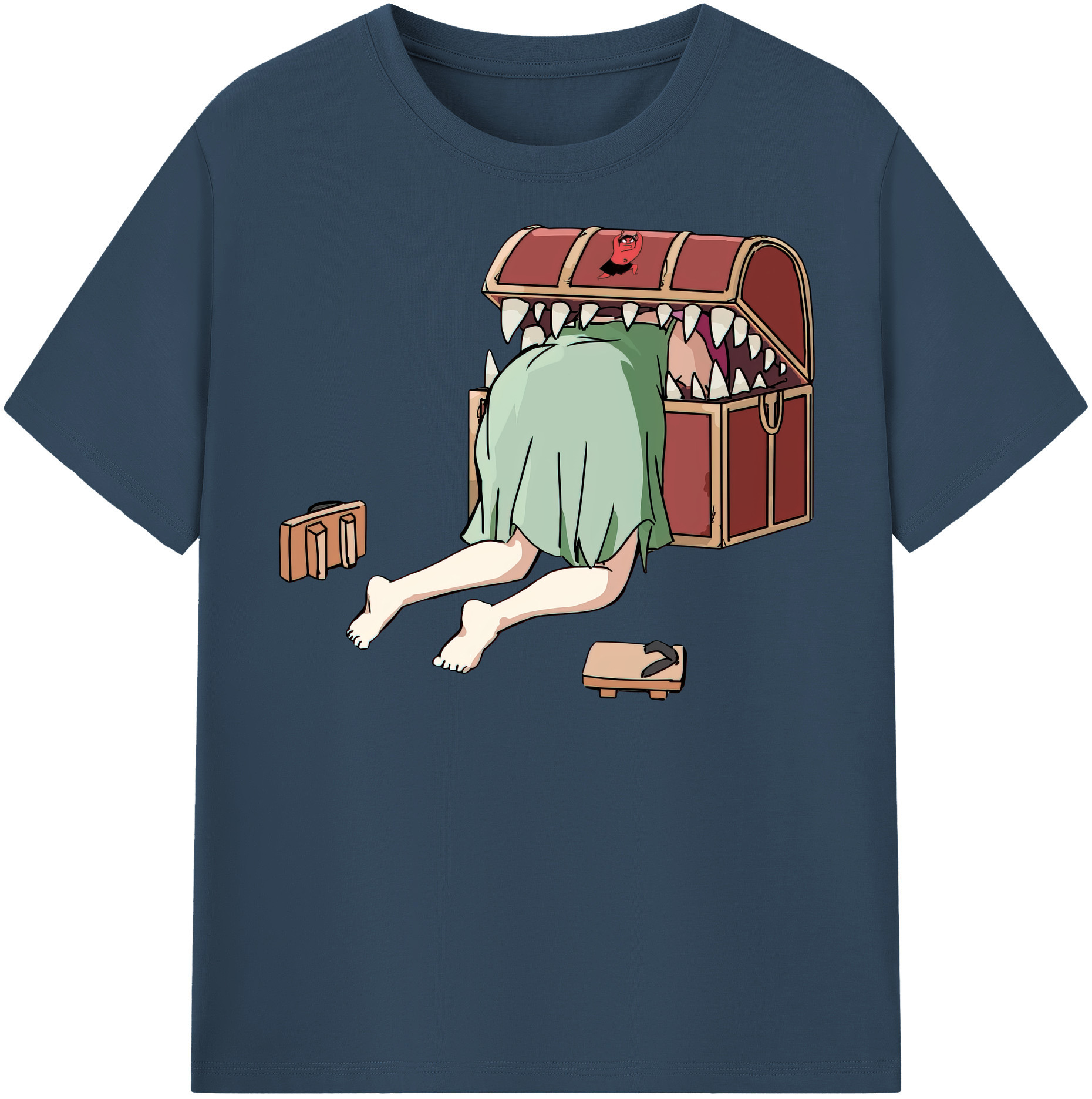 （画像用） 葬送のフリーレン Frieren 綿100％半袖Tシャツ（フロントプリント）