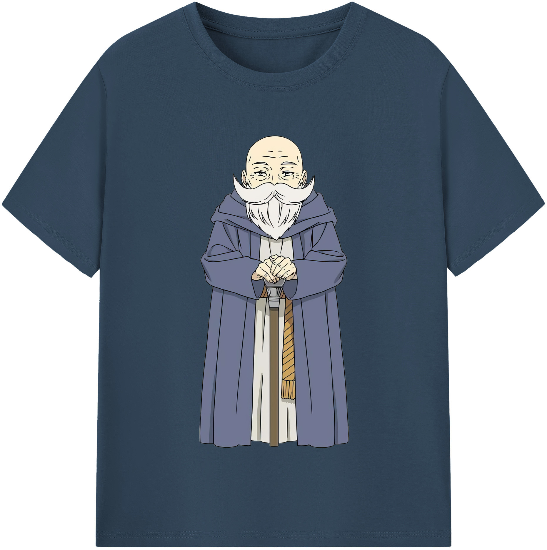 （画像用） 葬送のフリーレン Frieren 綿100％半袖Tシャツ（フロントプリント）