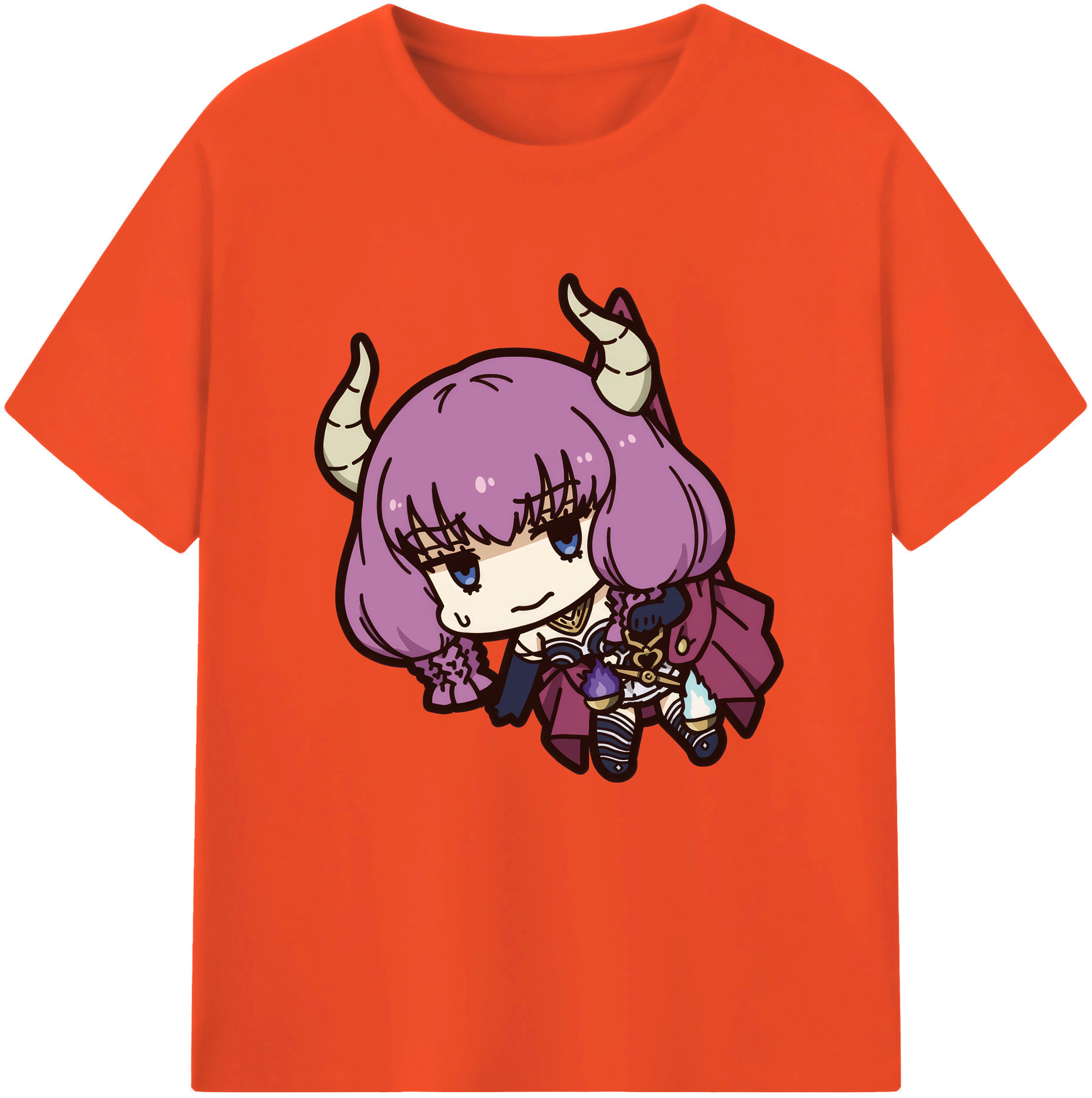 （画像用） 葬送のフリーレン Frieren 綿100％半袖Tシャツ（フロントプリント）