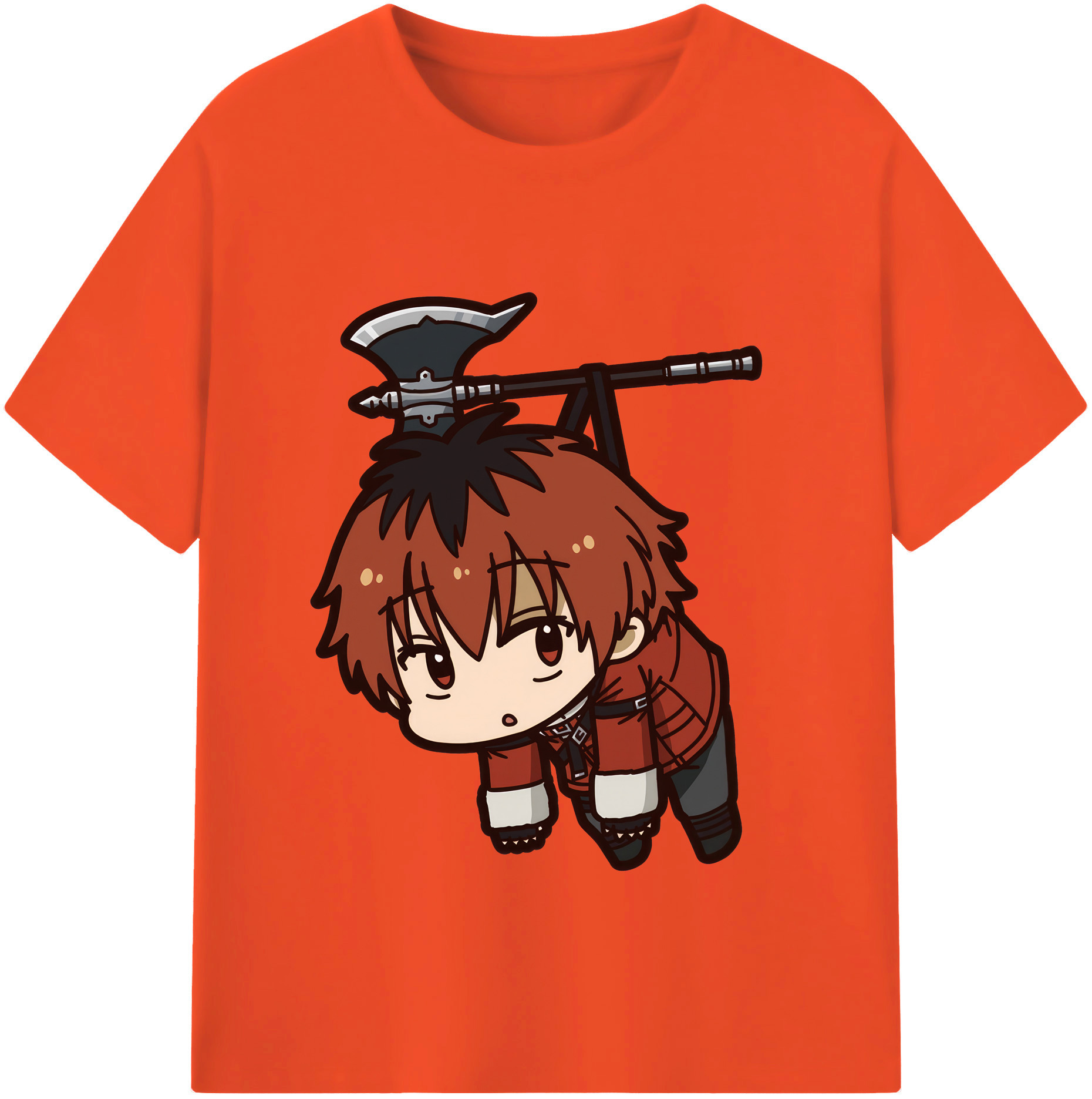 （画像用） 葬送のフリーレン Frieren 綿100％半袖Tシャツ（フロントプリント）