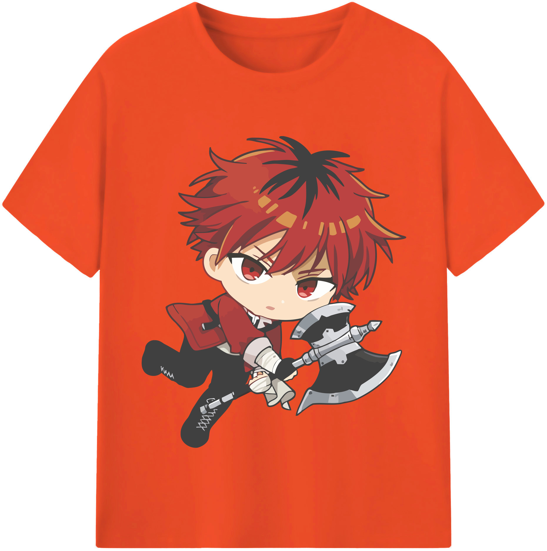 （画像用） 葬送のフリーレン Frieren 綿100％半袖Tシャツ（フロントプリント）