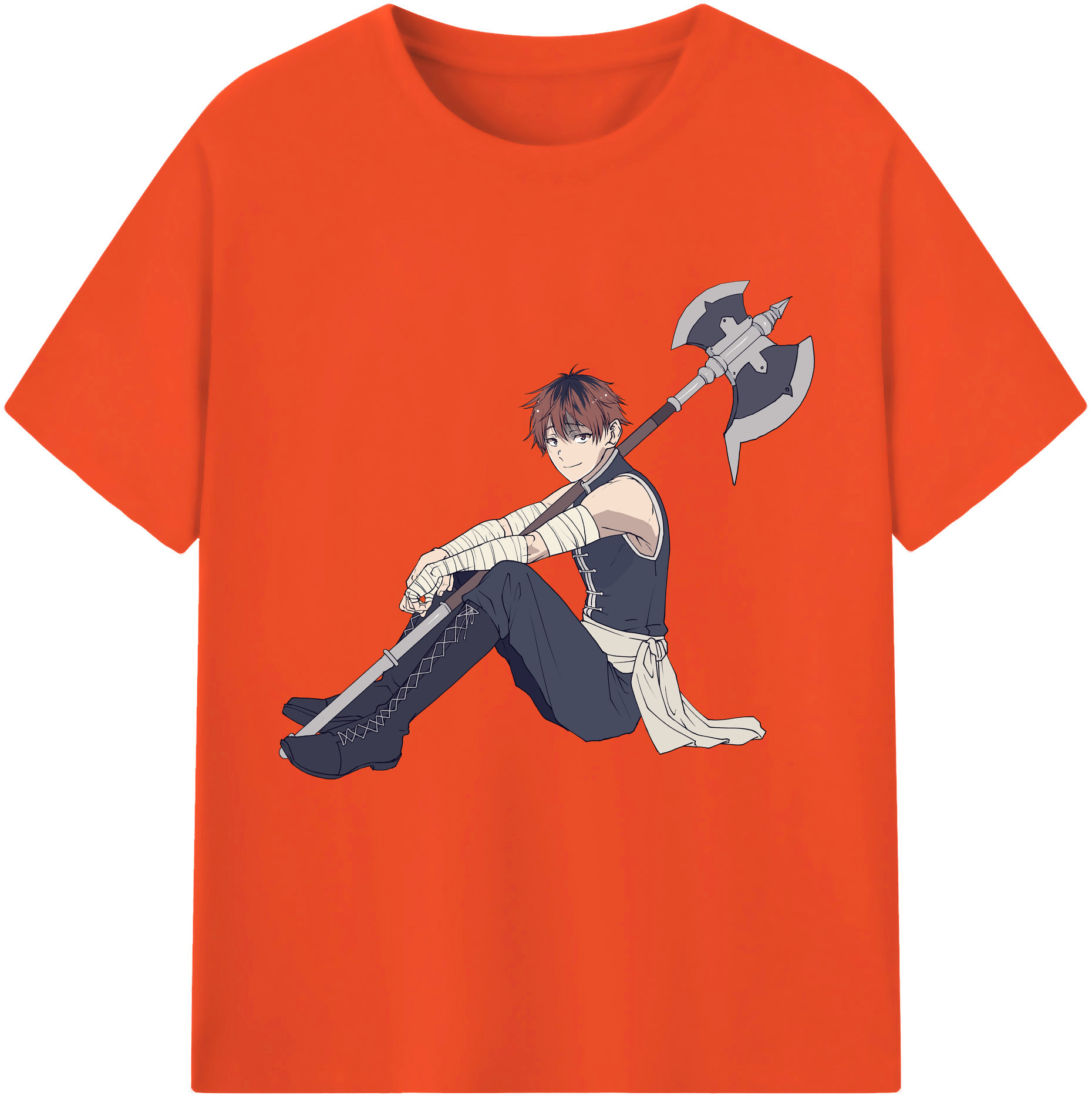 （画像用） 葬送のフリーレン Frieren 綿100％半袖Tシャツ（フロントプリント）