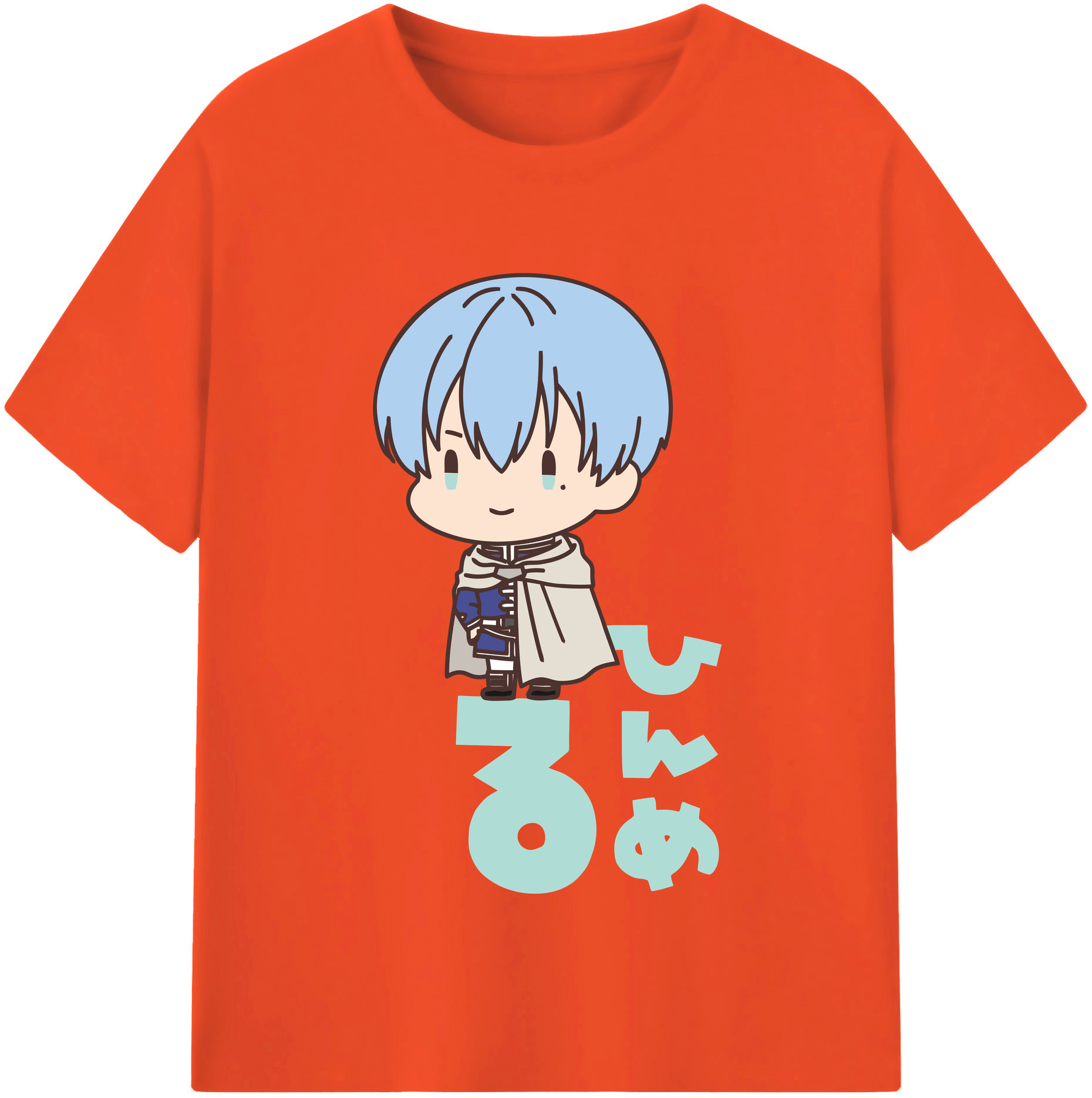 （画像用） 葬送のフリーレン Frieren 綿100％半袖Tシャツ（フロントプリント）