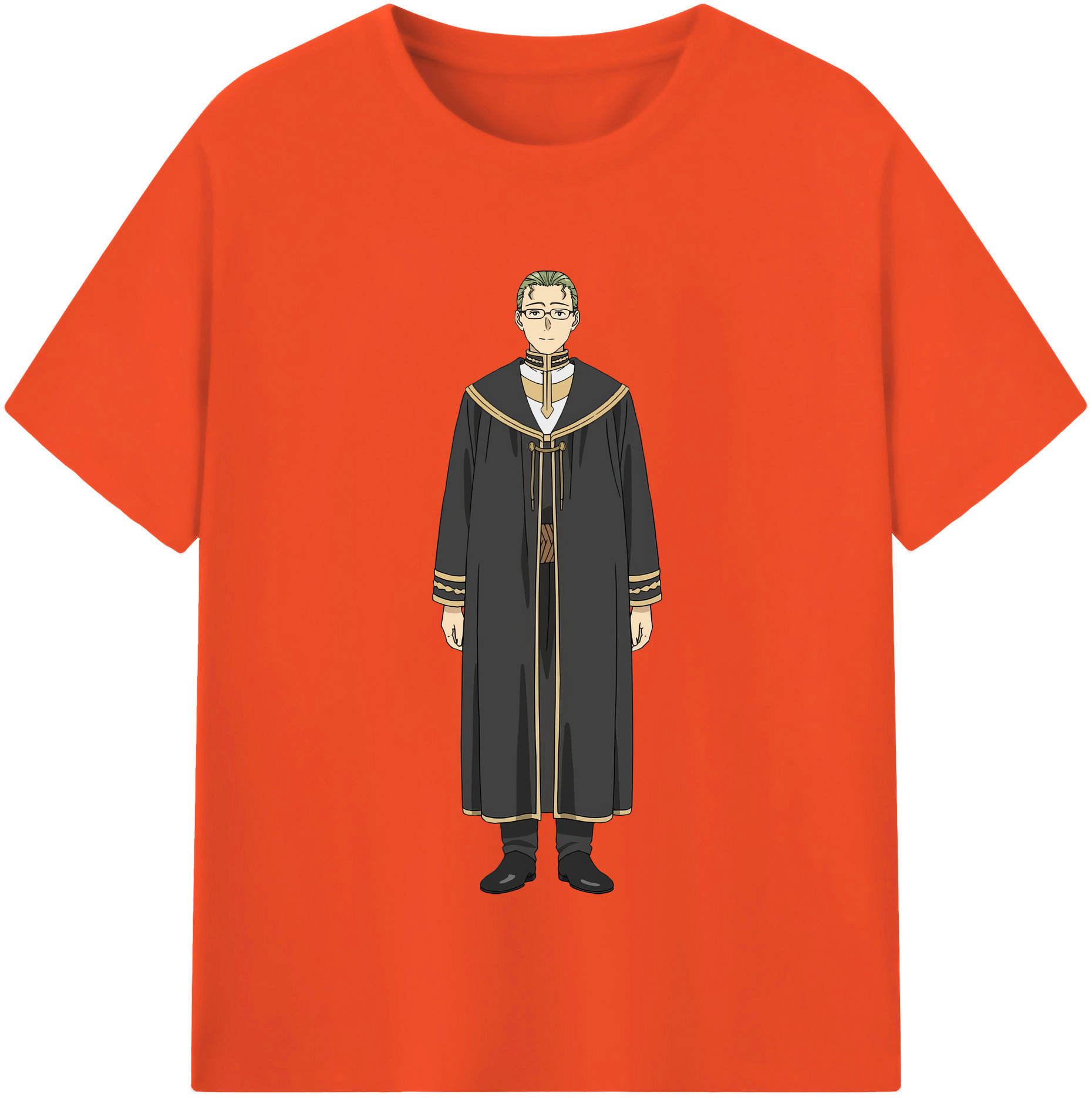 （画像用） 葬送のフリーレン Frieren 綿100％半袖Tシャツ（フロントプリント）