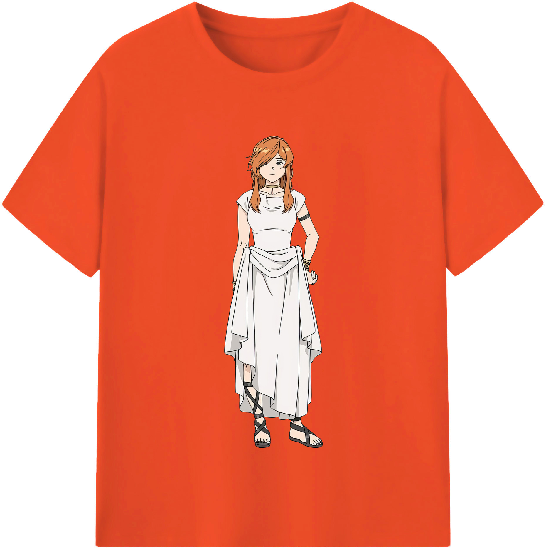 （画像用） 葬送のフリーレン Frieren 綿100％半袖Tシャツ（フロントプリント）