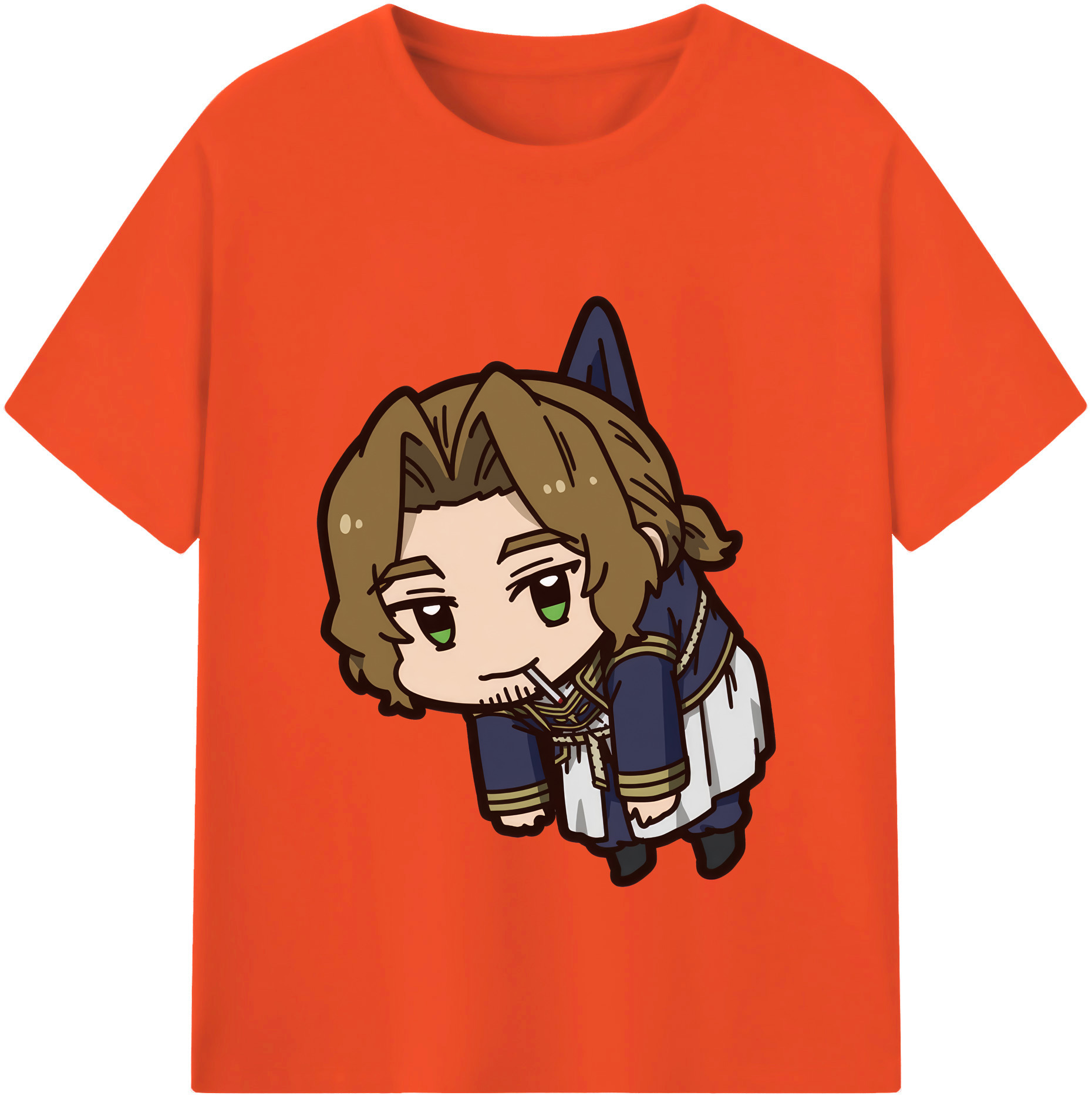 （画像用） 葬送のフリーレン Frieren 綿100％半袖Tシャツ（フロントプリント）