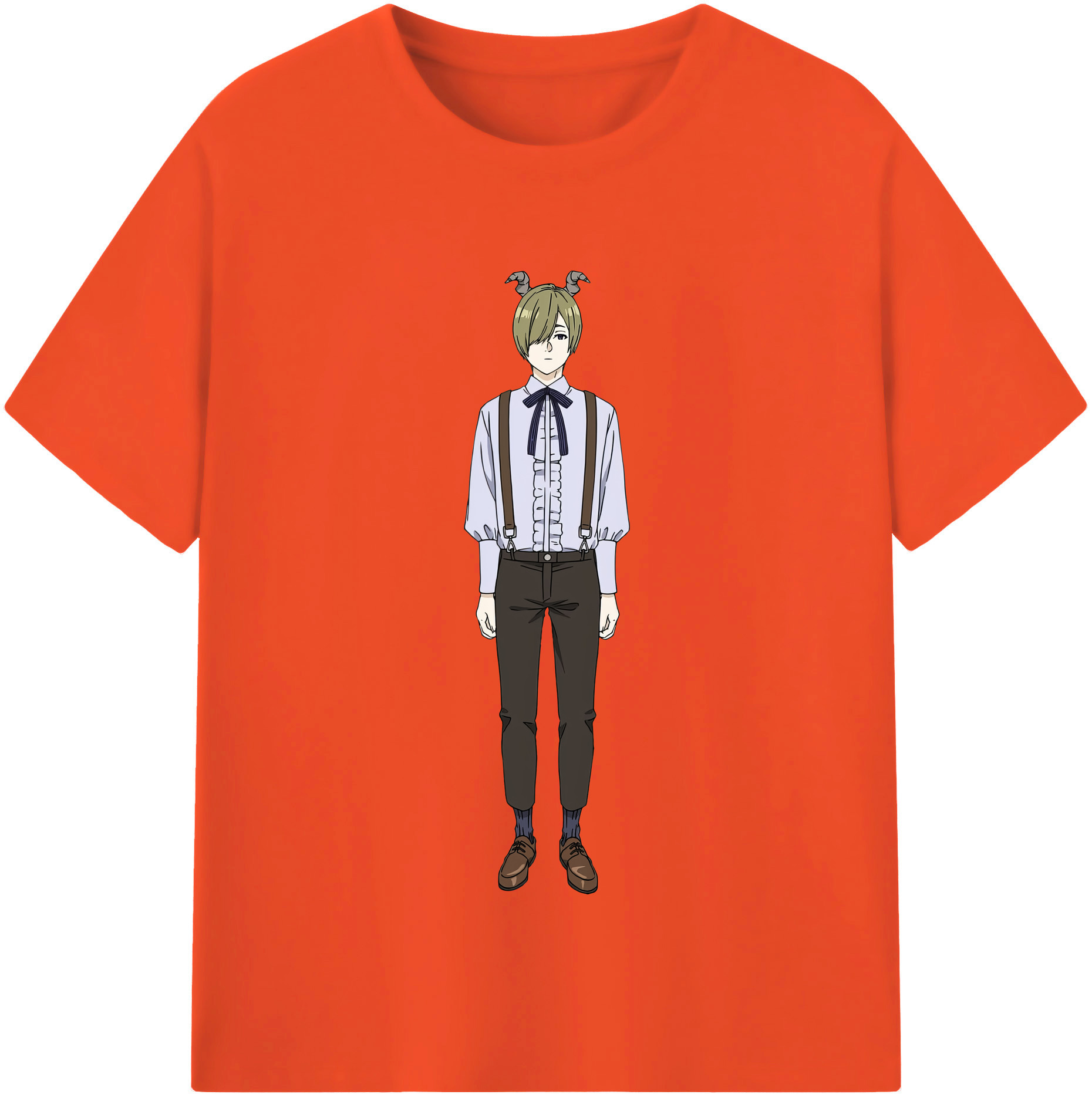 （画像用） 葬送のフリーレン Frieren 綿100％半袖Tシャツ（フロントプリント）