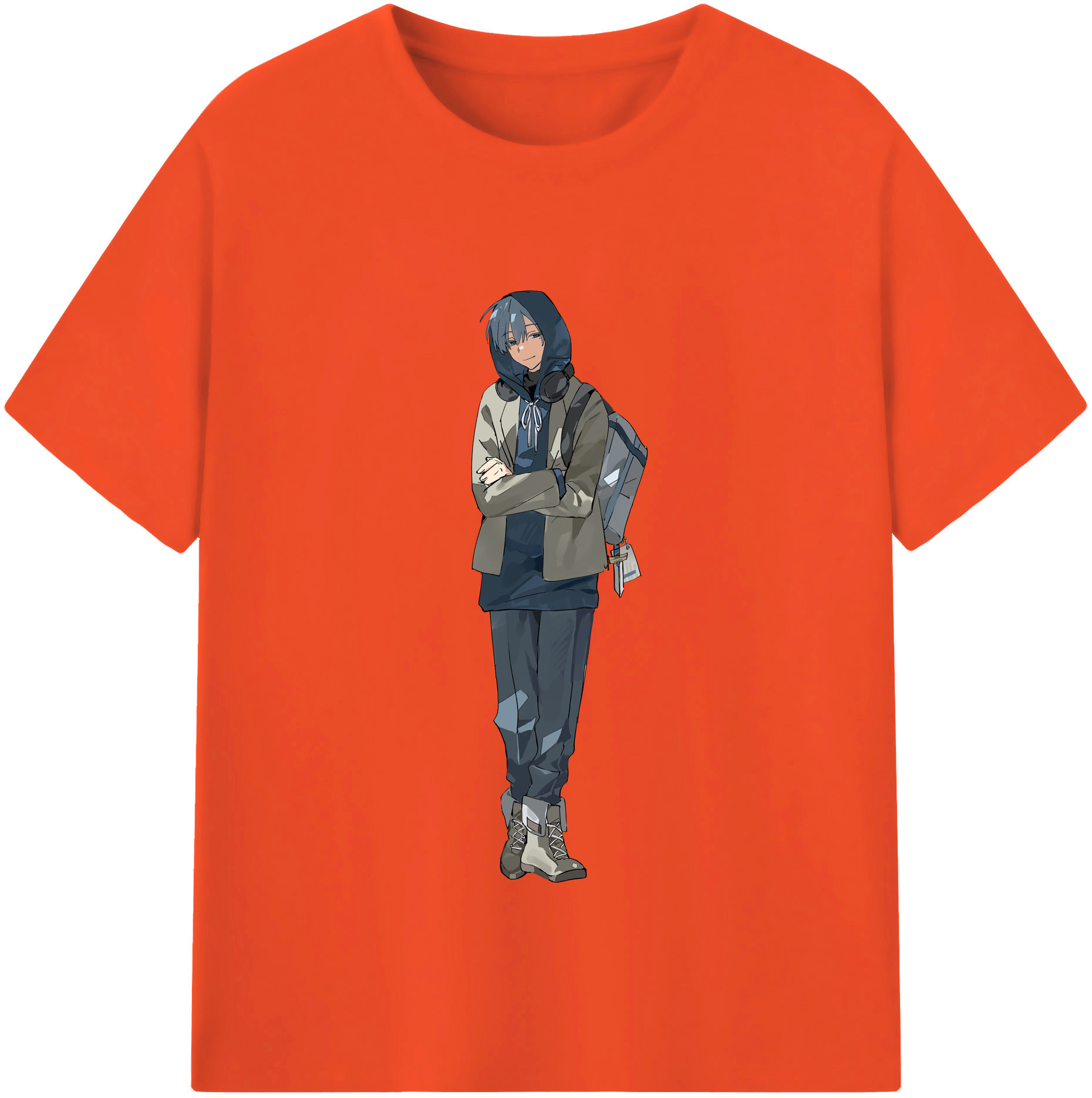 （画像用） 葬送のフリーレン Frieren 綿100％半袖Tシャツ（フロントプリント）