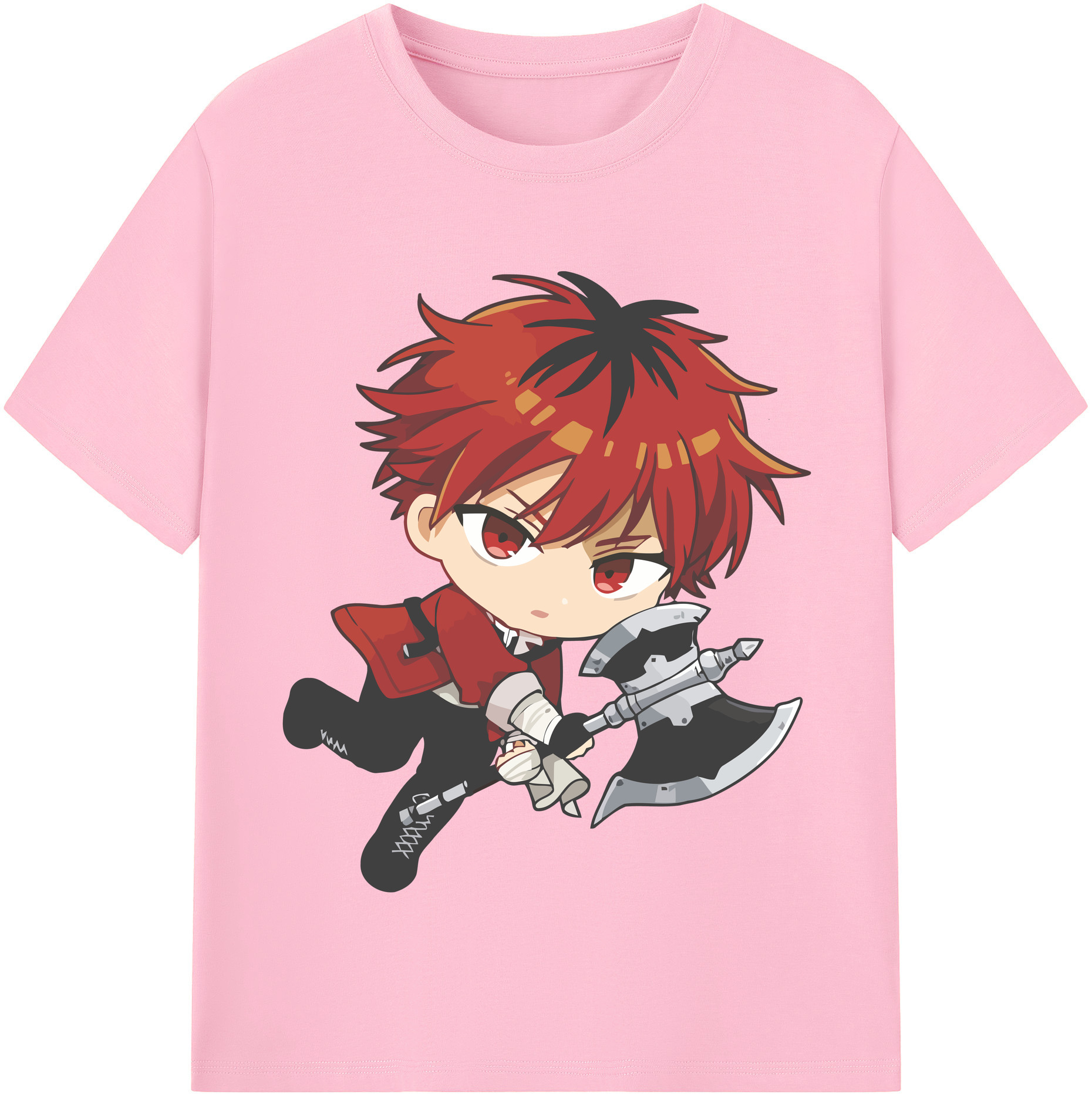 （画像用） 葬送のフリーレン Frieren 綿100％半袖Tシャツ（フロントプリント）