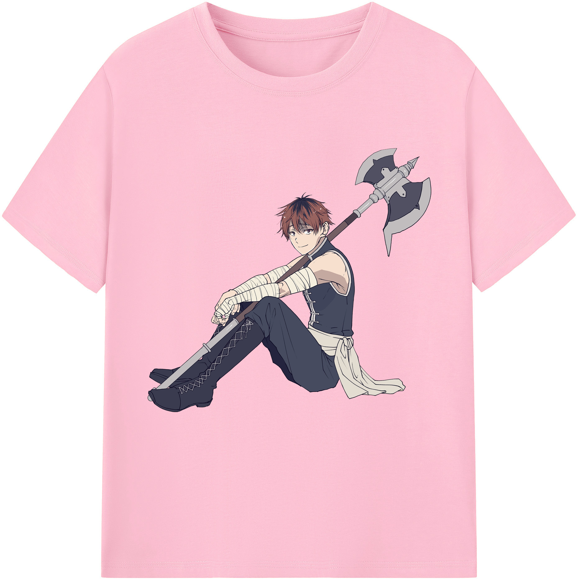 （画像用） 葬送のフリーレン Frieren 綿100％半袖Tシャツ（フロントプリント）