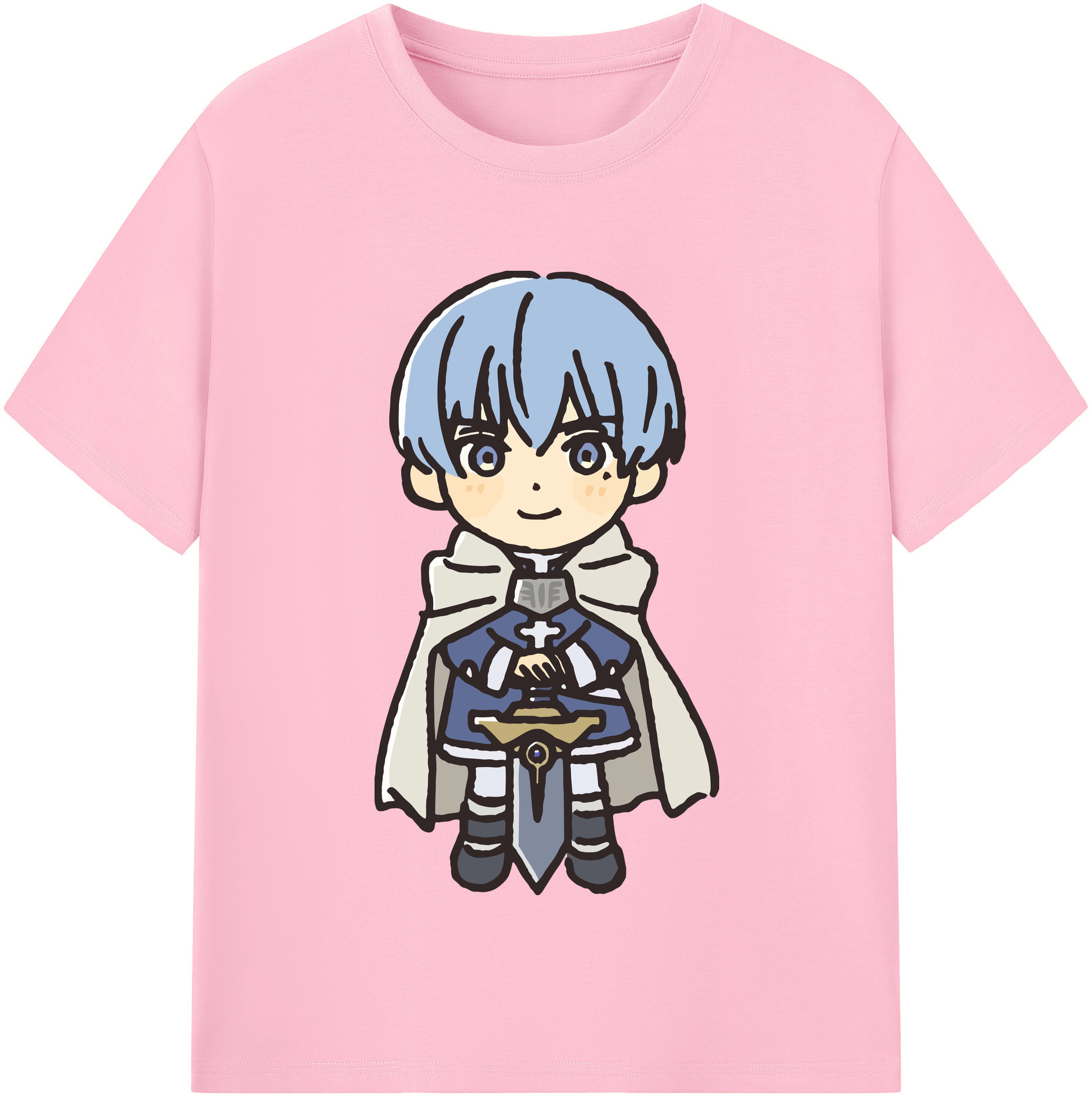 （画像用） 葬送のフリーレン Frieren 綿100％半袖Tシャツ（フロントプリント）