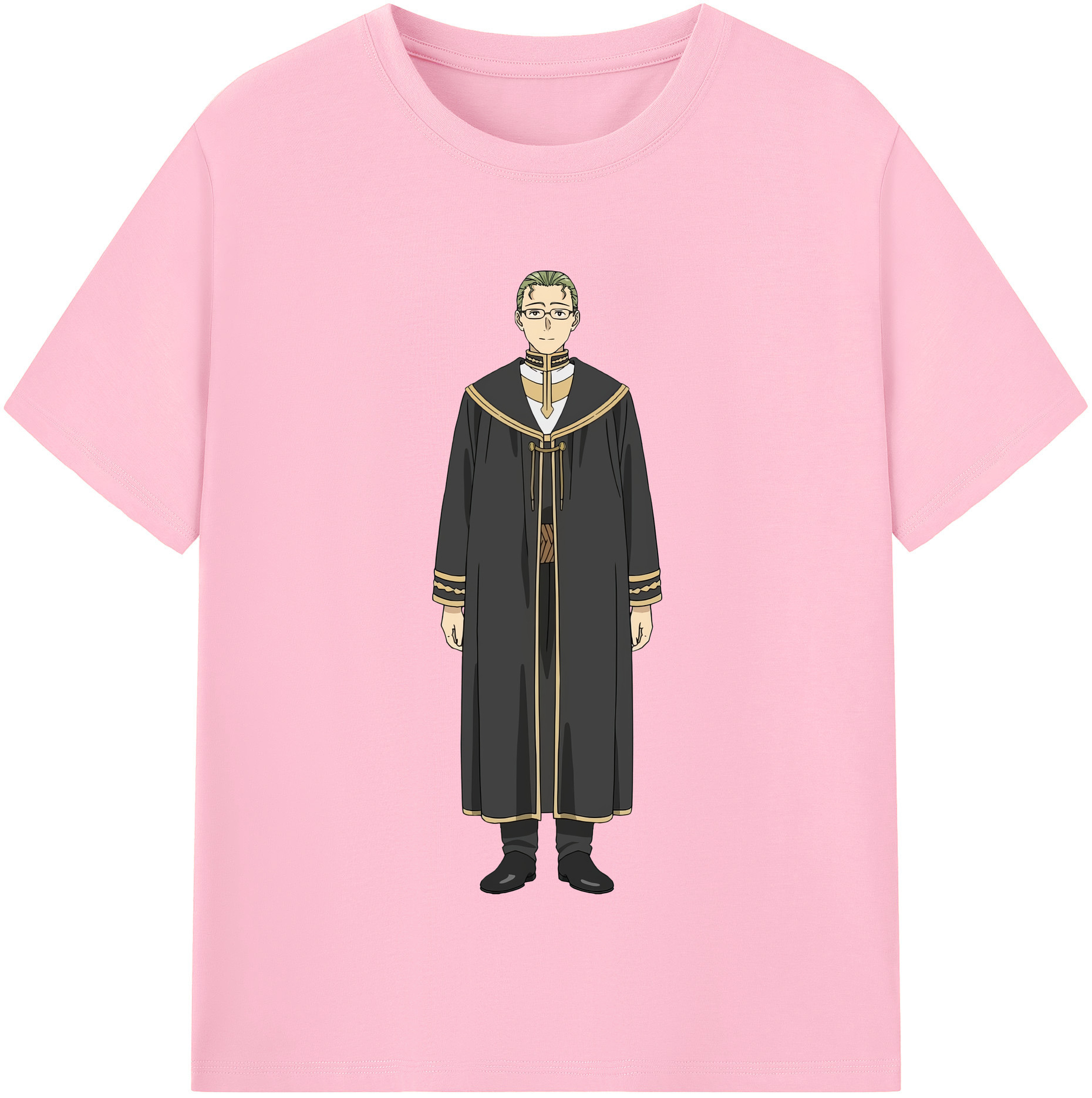 （画像用） 葬送のフリーレン Frieren 綿100％半袖Tシャツ（フロントプリント）
