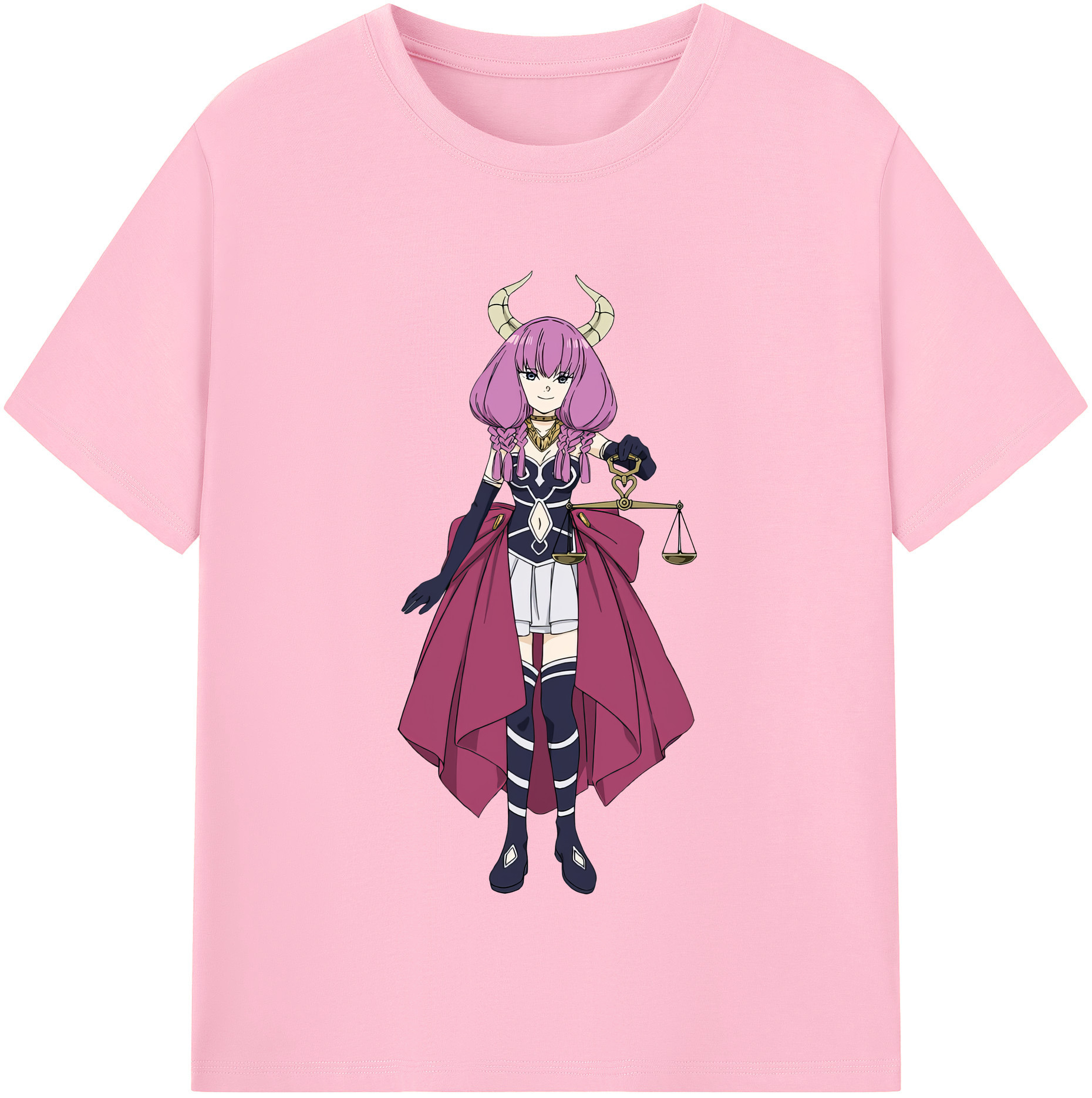 （画像用） 葬送のフリーレン Frieren 綿100％半袖Tシャツ（フロントプリント）