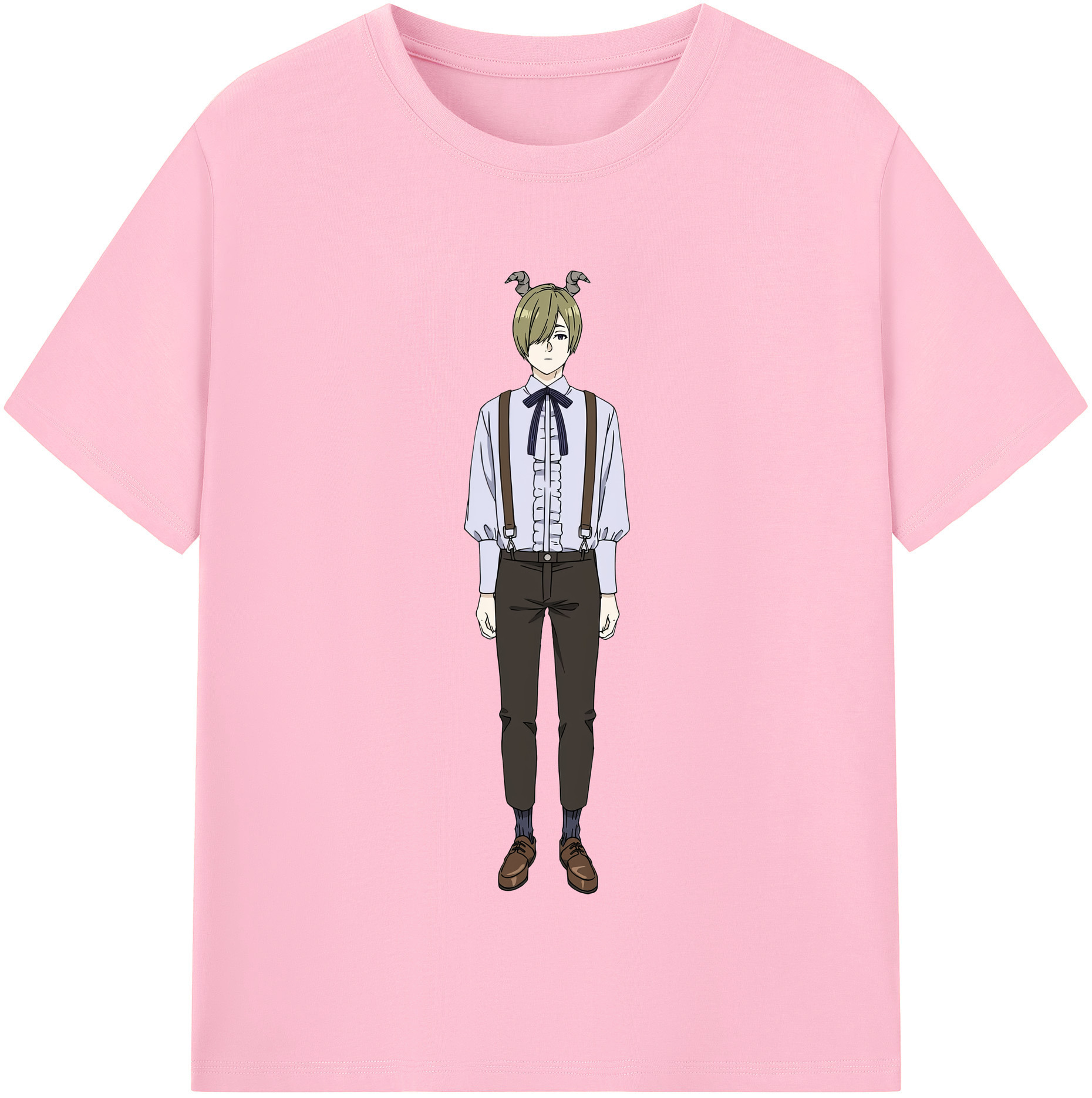 （画像用） 葬送のフリーレン Frieren 綿100％半袖Tシャツ（フロントプリント）