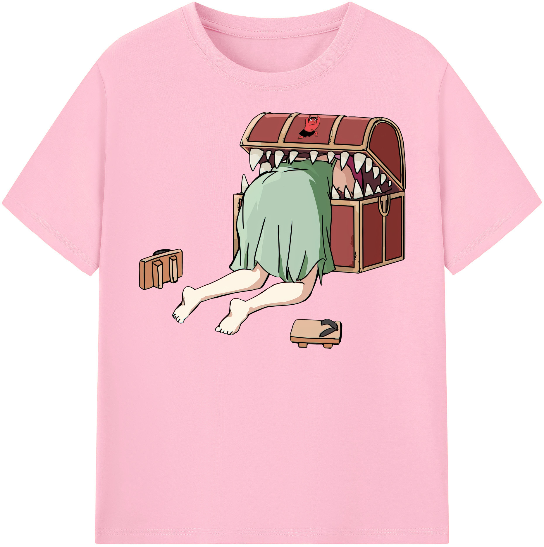 （画像用） 葬送のフリーレン Frieren 綿100％半袖Tシャツ（フロントプリント）