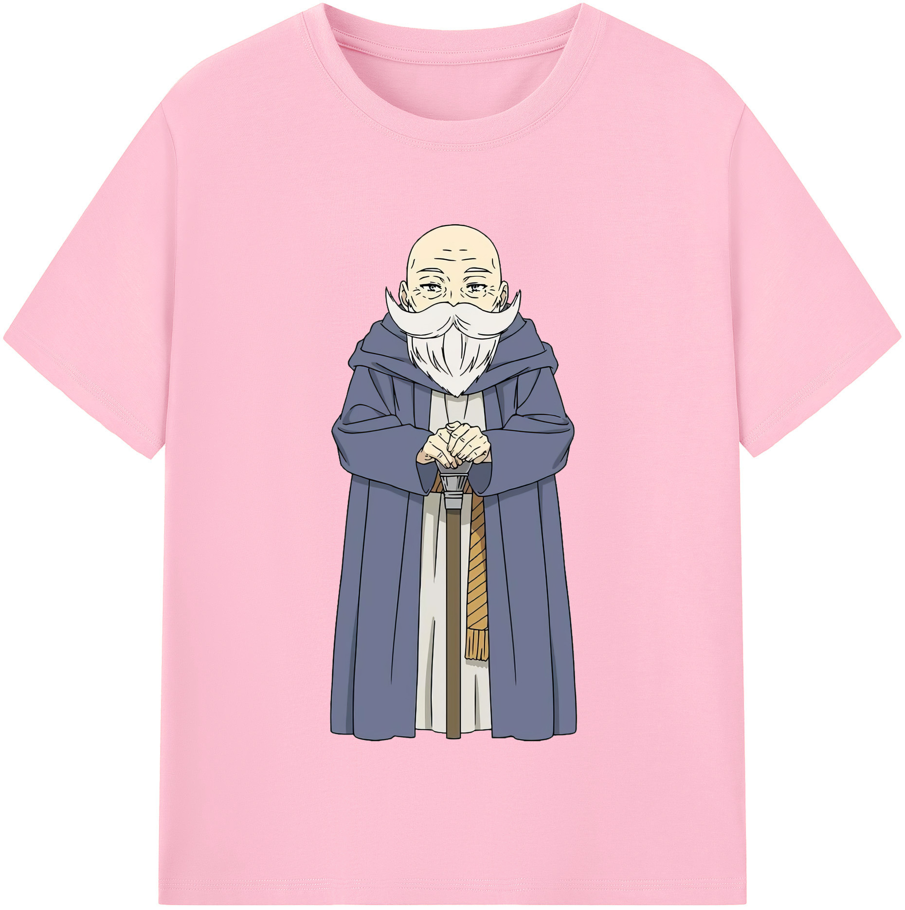 （画像用） 葬送のフリーレン Frieren 綿100％半袖Tシャツ（フロントプリント）