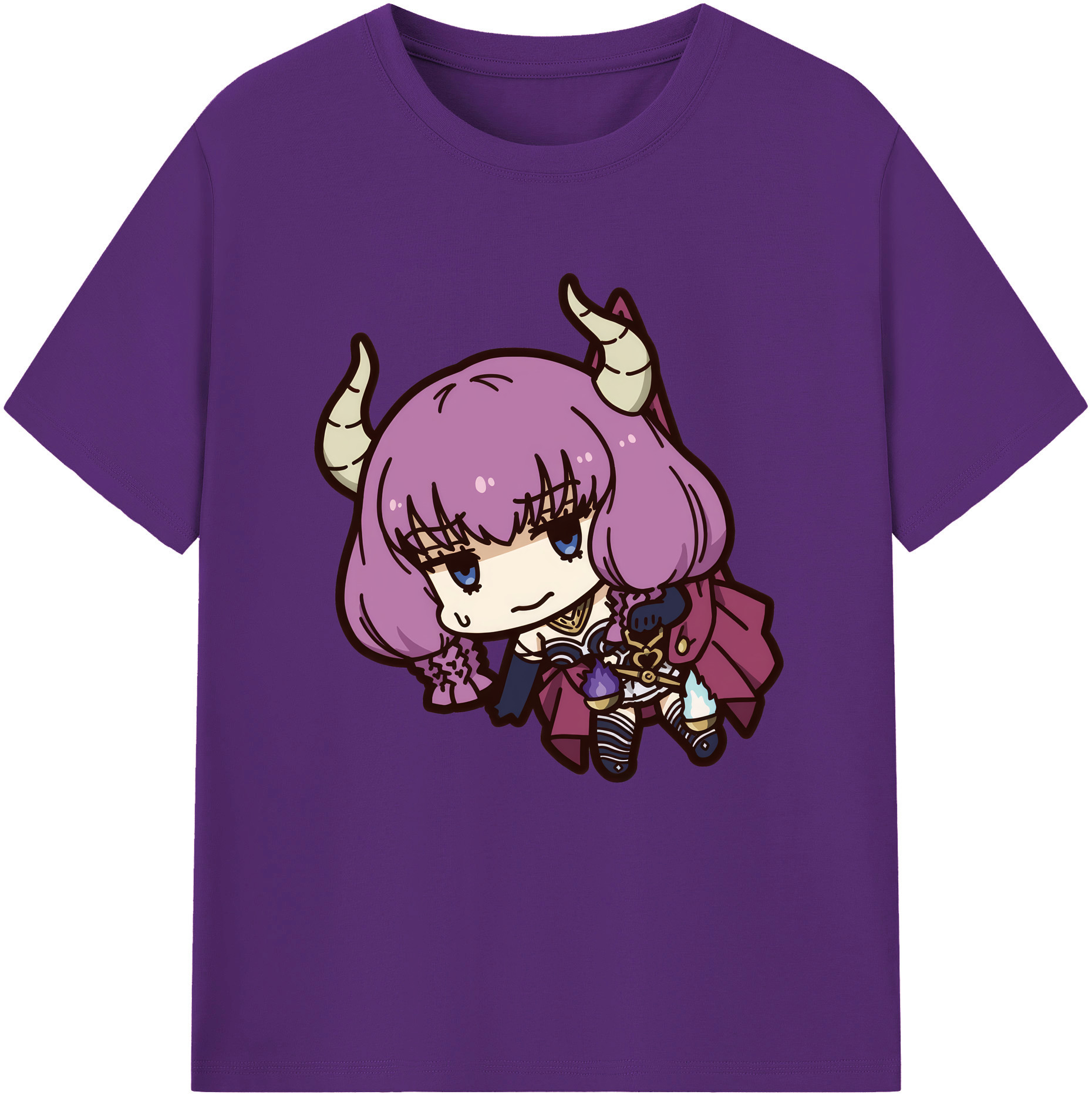 （画像用） 葬送のフリーレン Frieren 綿100％半袖Tシャツ（フロントプリント）