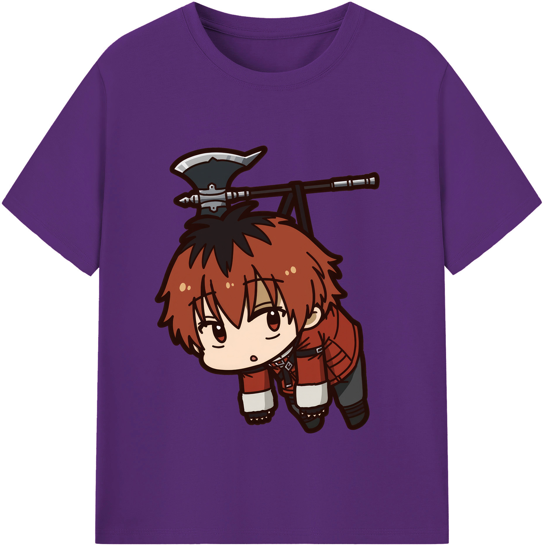 （画像用） 葬送のフリーレン Frieren 綿100％半袖Tシャツ（フロントプリント）