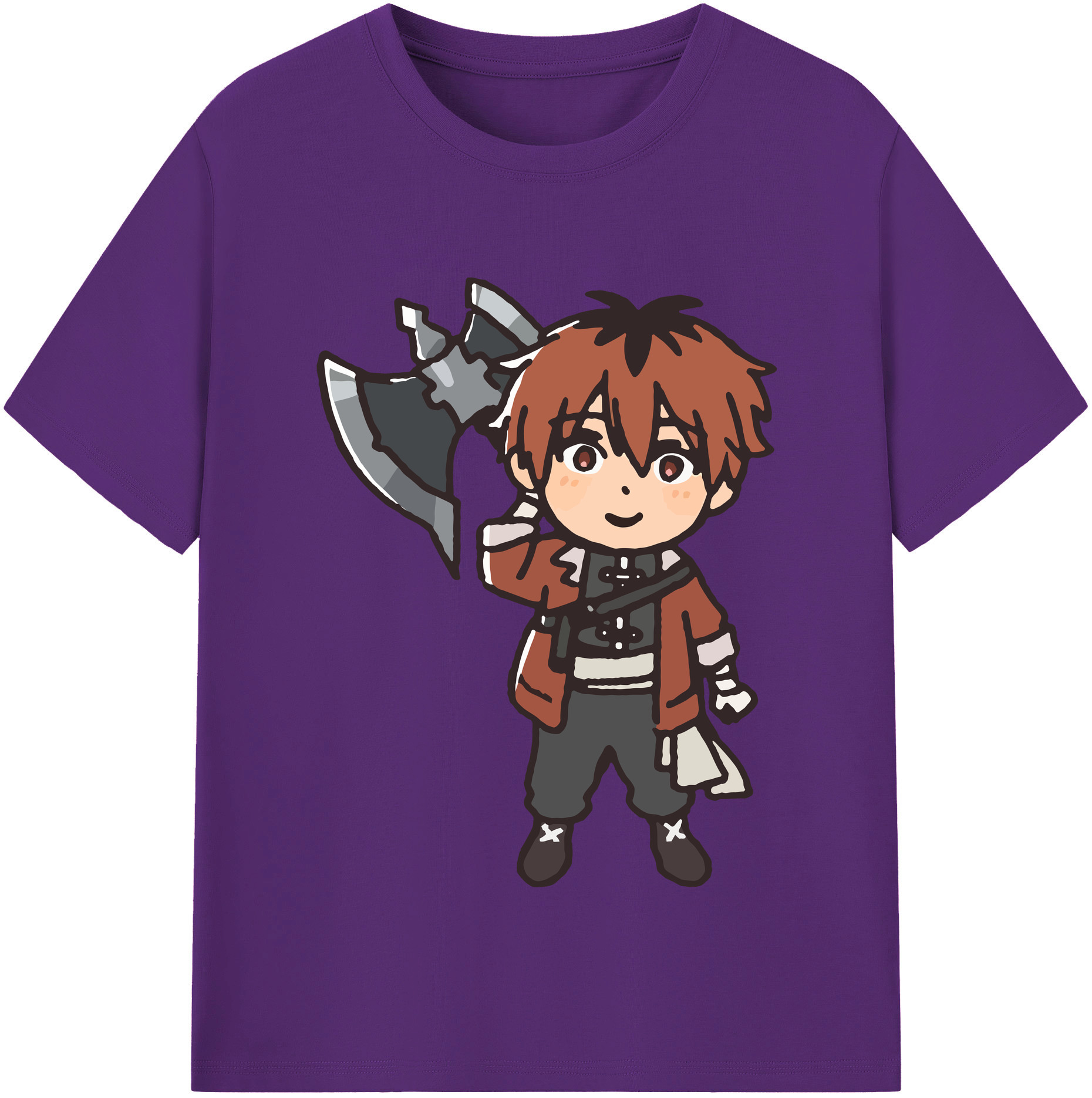 （画像用） 葬送のフリーレン Frieren 綿100％半袖Tシャツ（フロントプリント）