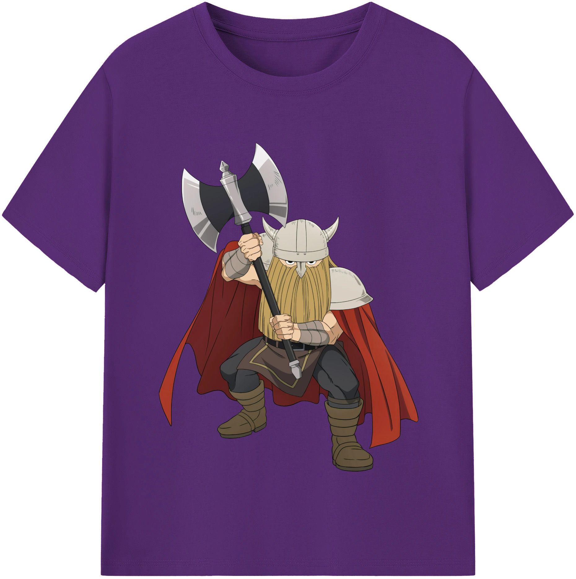 （画像用） 葬送のフリーレン Frieren 綿100％半袖Tシャツ（フロントプリント）