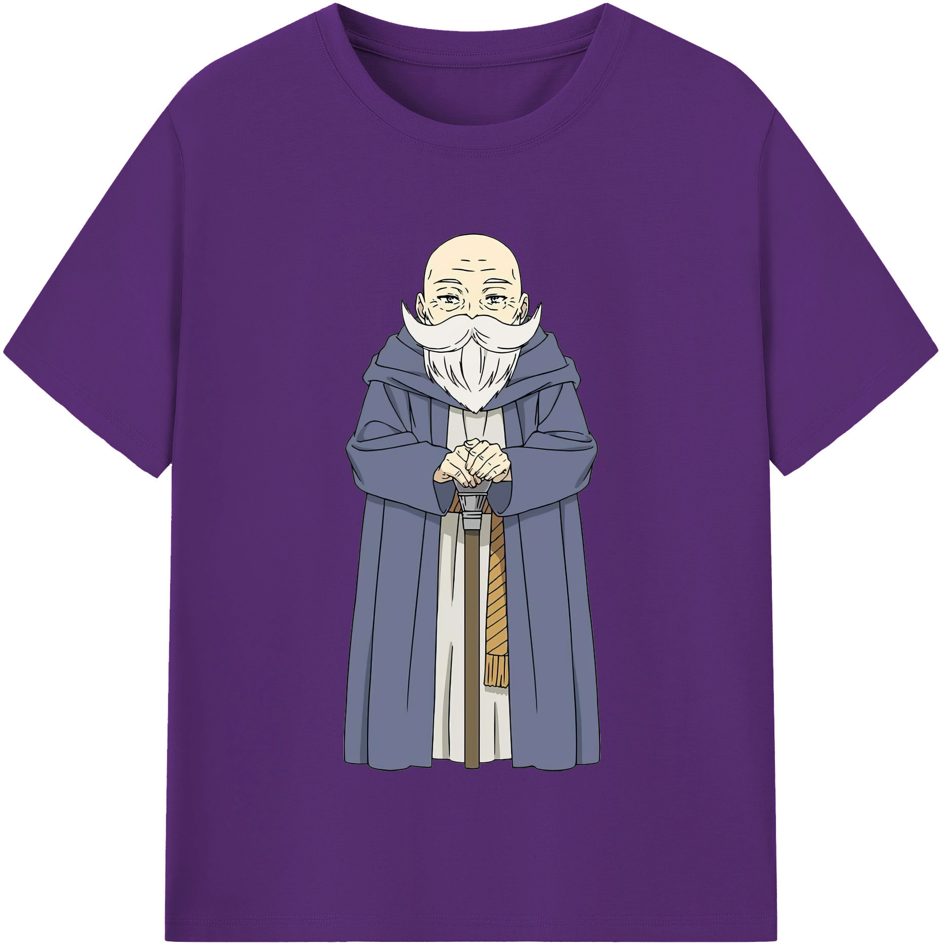 （画像用） 葬送のフリーレン Frieren 綿100％半袖Tシャツ（フロントプリント）