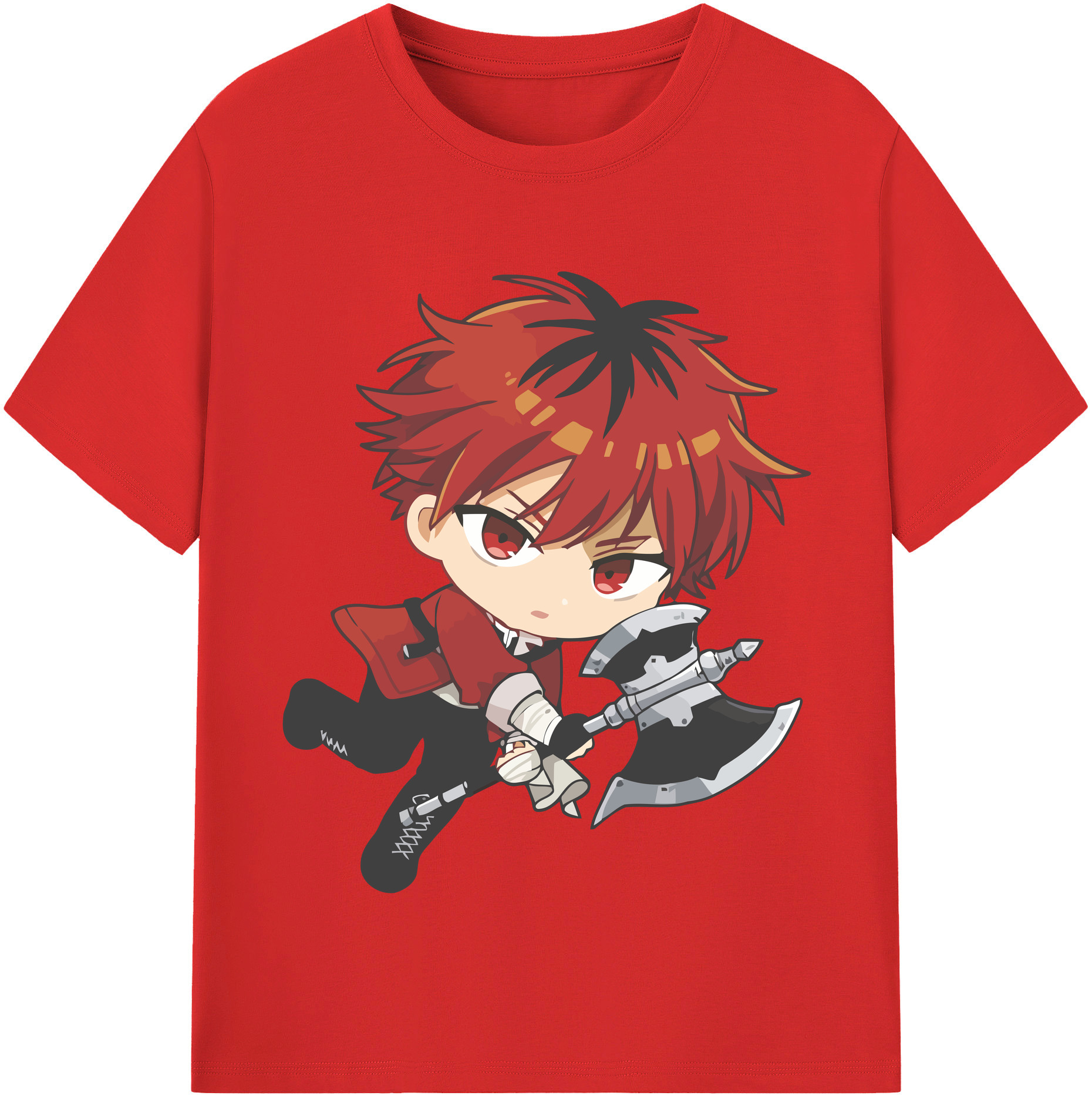 （画像用） 葬送のフリーレン Frieren 綿100％半袖Tシャツ（フロントプリント）