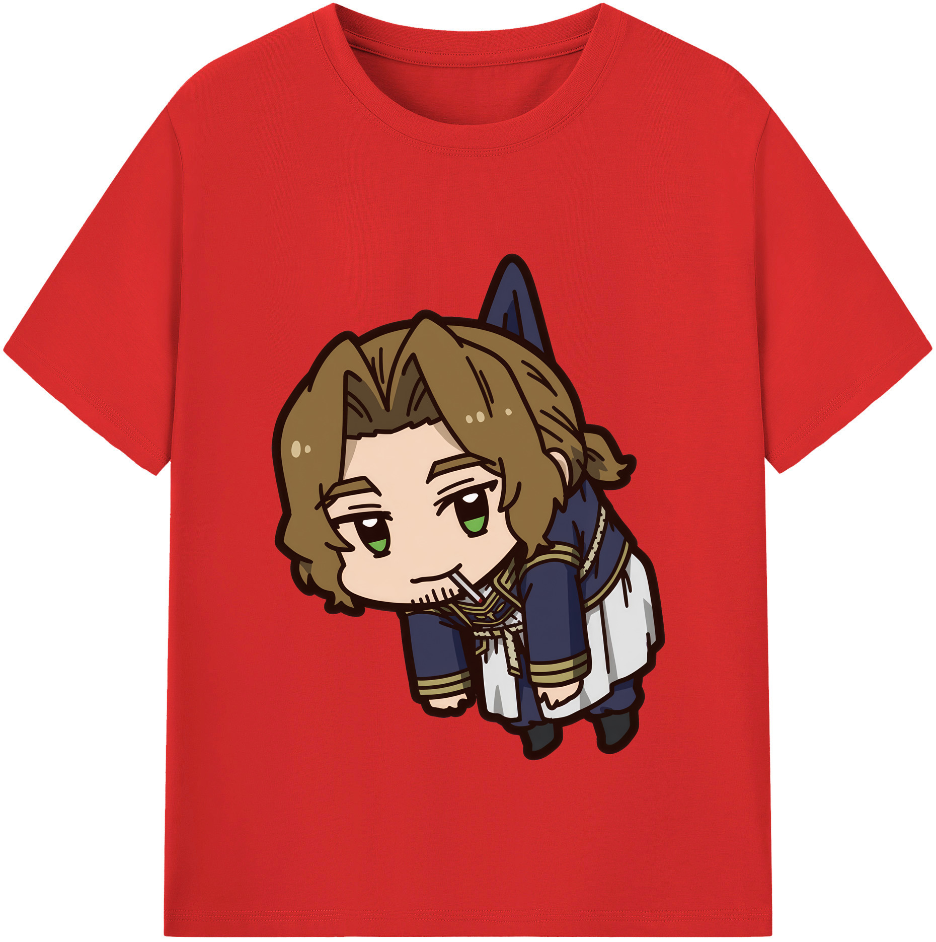 （画像用） 葬送のフリーレン Frieren 綿100％半袖Tシャツ（フロントプリント）