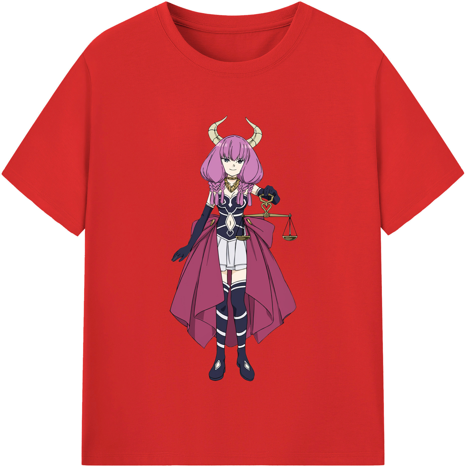 （画像用） 葬送のフリーレン Frieren 綿100％半袖Tシャツ（フロントプリント）