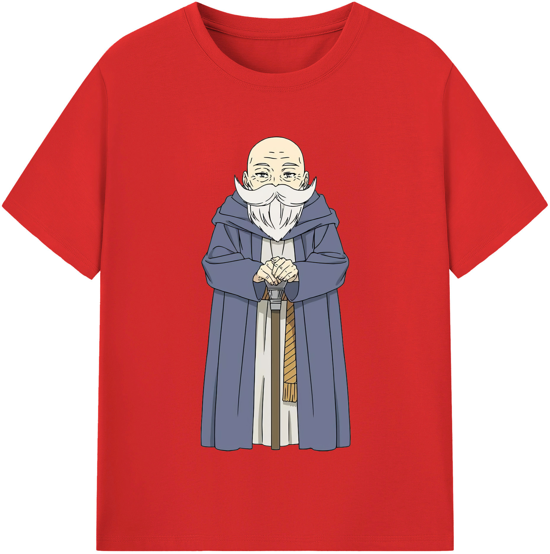 （画像用） 葬送のフリーレン Frieren 綿100％半袖Tシャツ（フロントプリント）