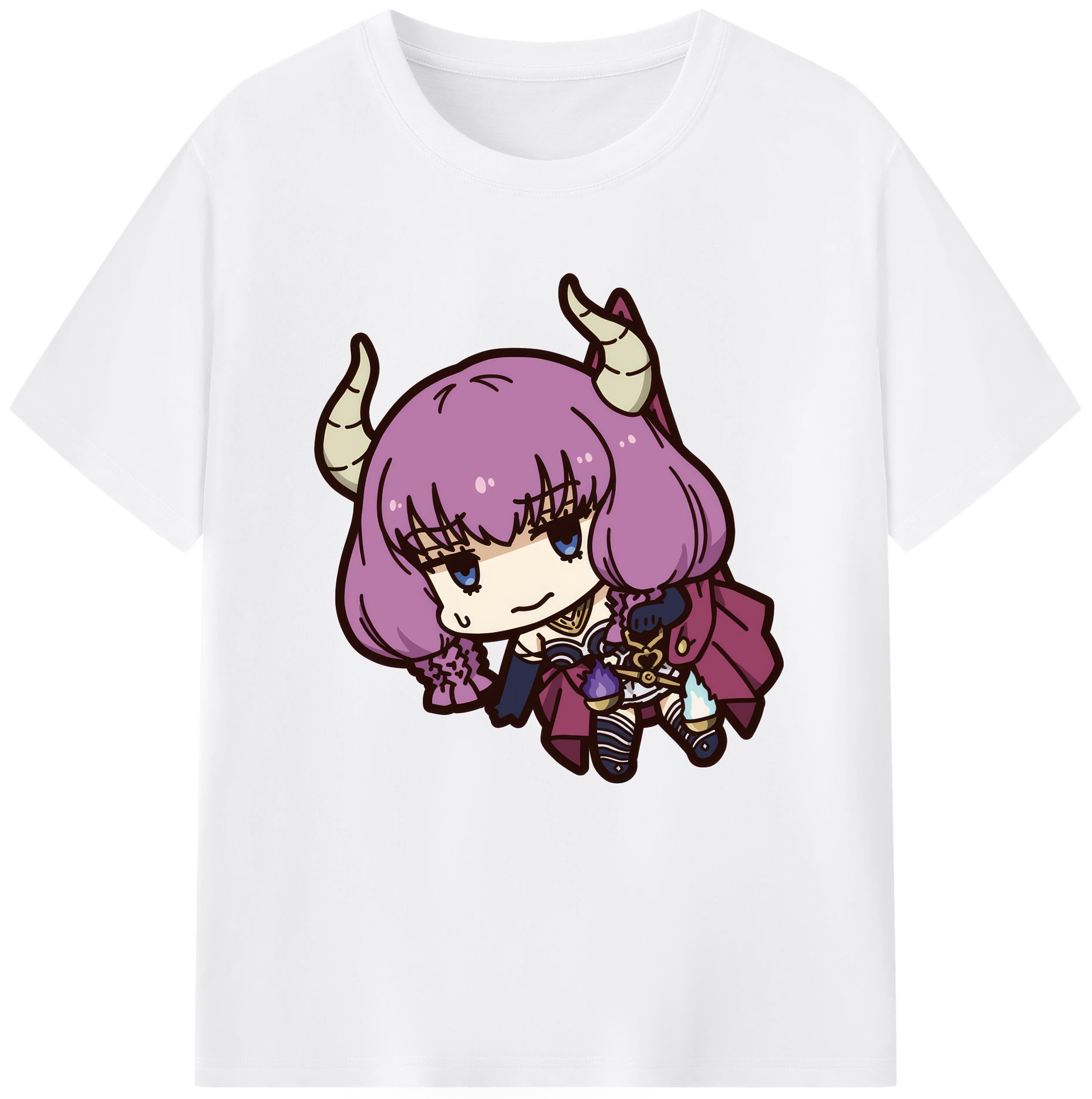 （画像用） 葬送のフリーレン Frieren 綿100％半袖Tシャツ（フロントプリント）