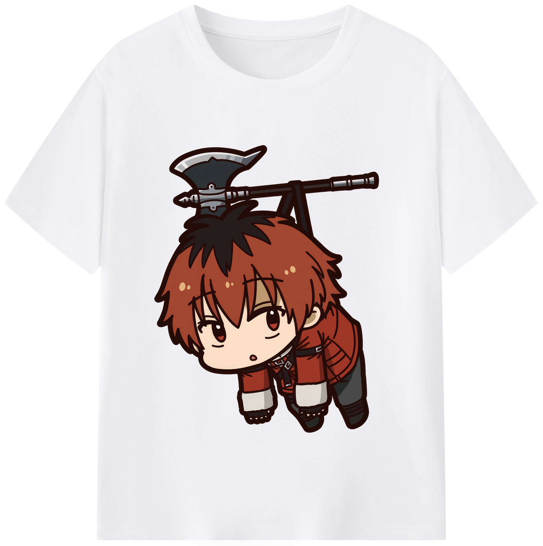 （画像用） 葬送のフリーレン Frieren 綿100％半袖Tシャツ（フロントプリント）