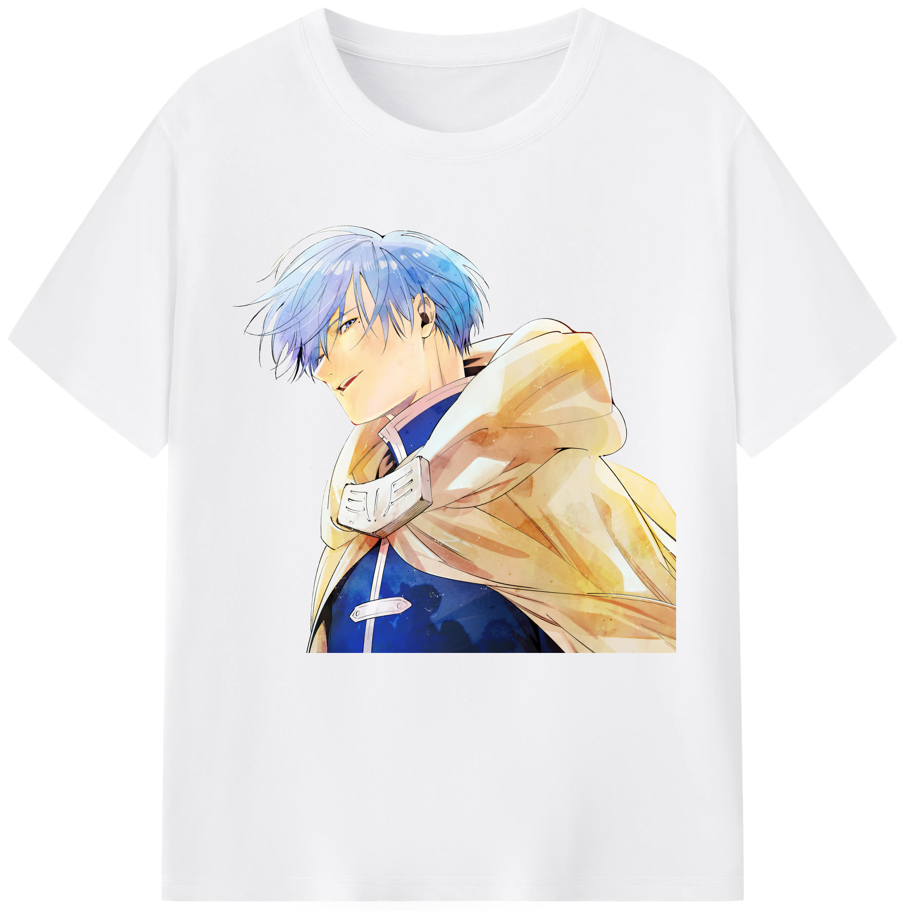 （画像用） 葬送のフリーレン Frieren 綿100％半袖Tシャツ（フロントプリント）