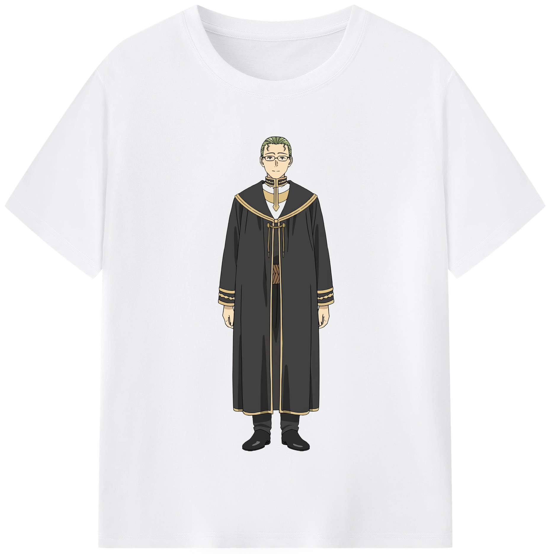 （画像用） 葬送のフリーレン Frieren 綿100％半袖Tシャツ（フロントプリント）