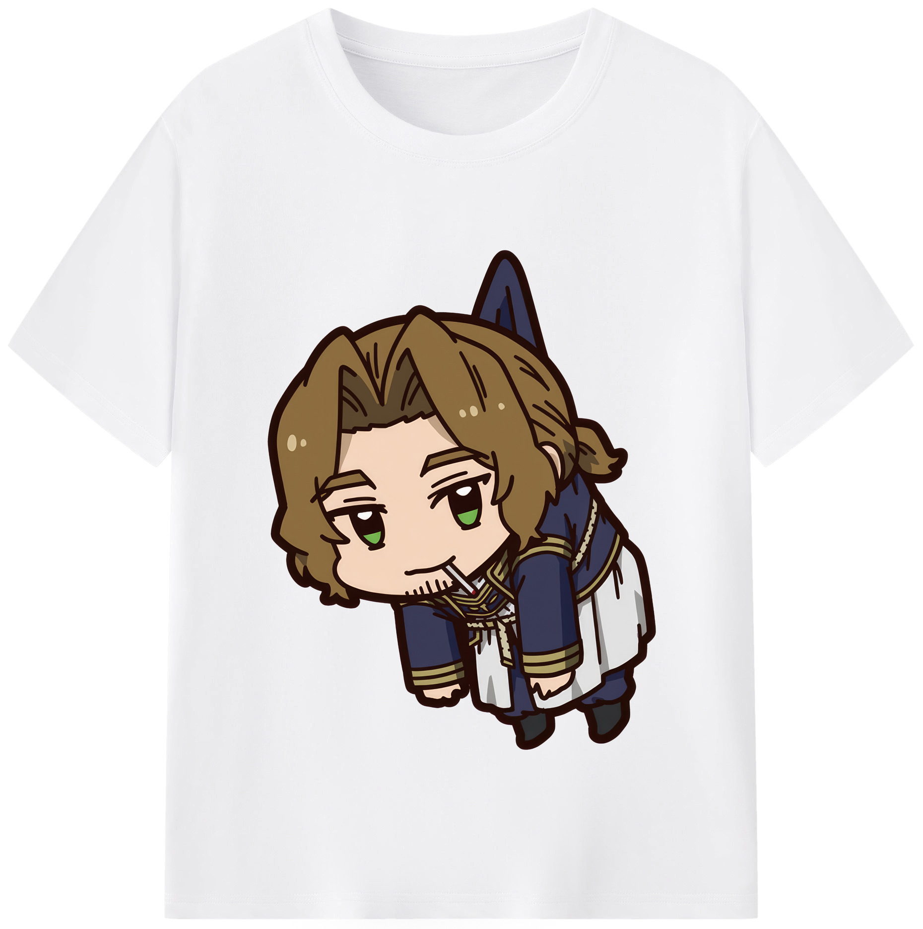 （画像用） 葬送のフリーレン Frieren 綿100％半袖Tシャツ（フロントプリント）