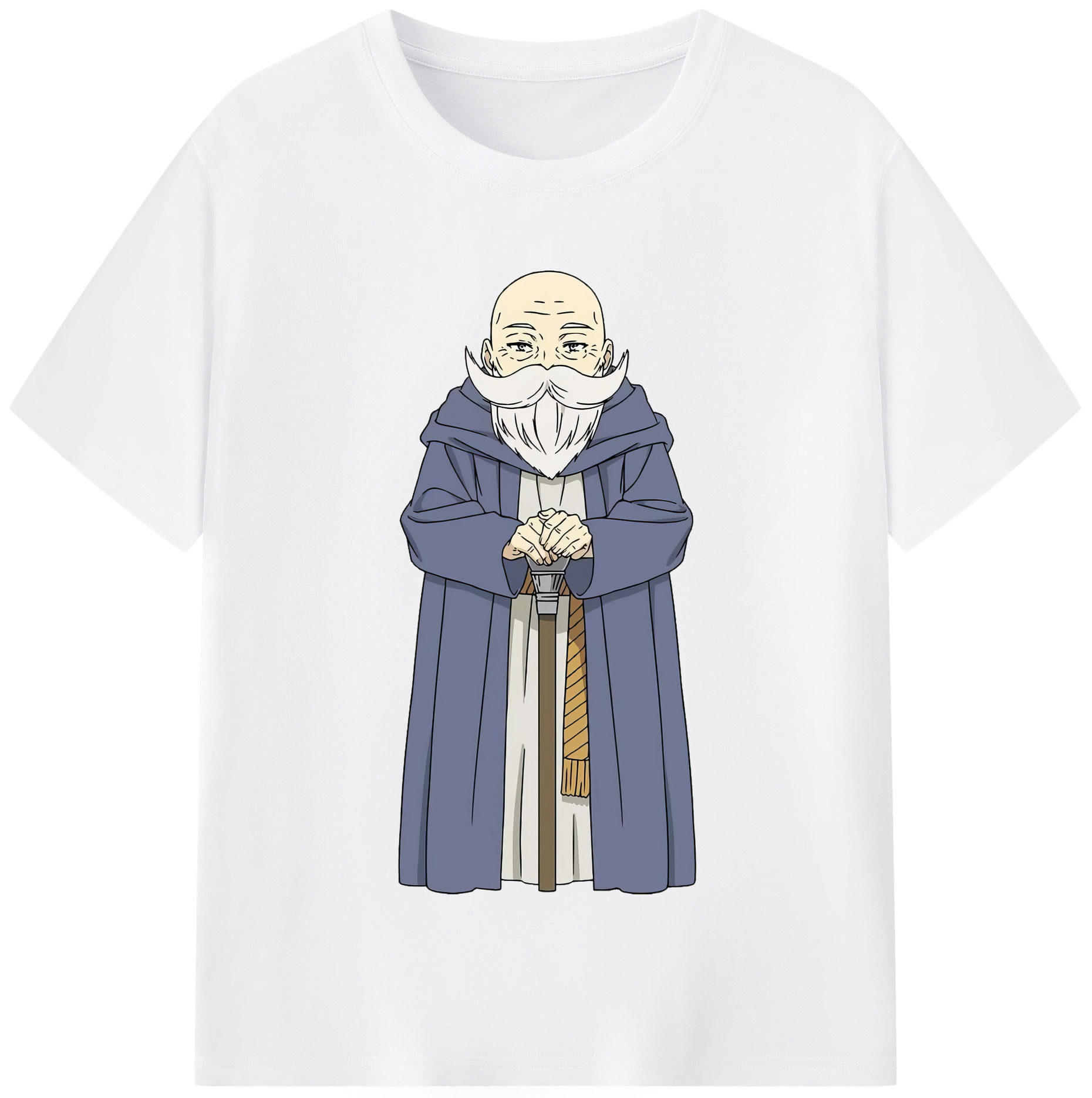 （画像用） 葬送のフリーレン Frieren 綿100％半袖Tシャツ（フロントプリント）