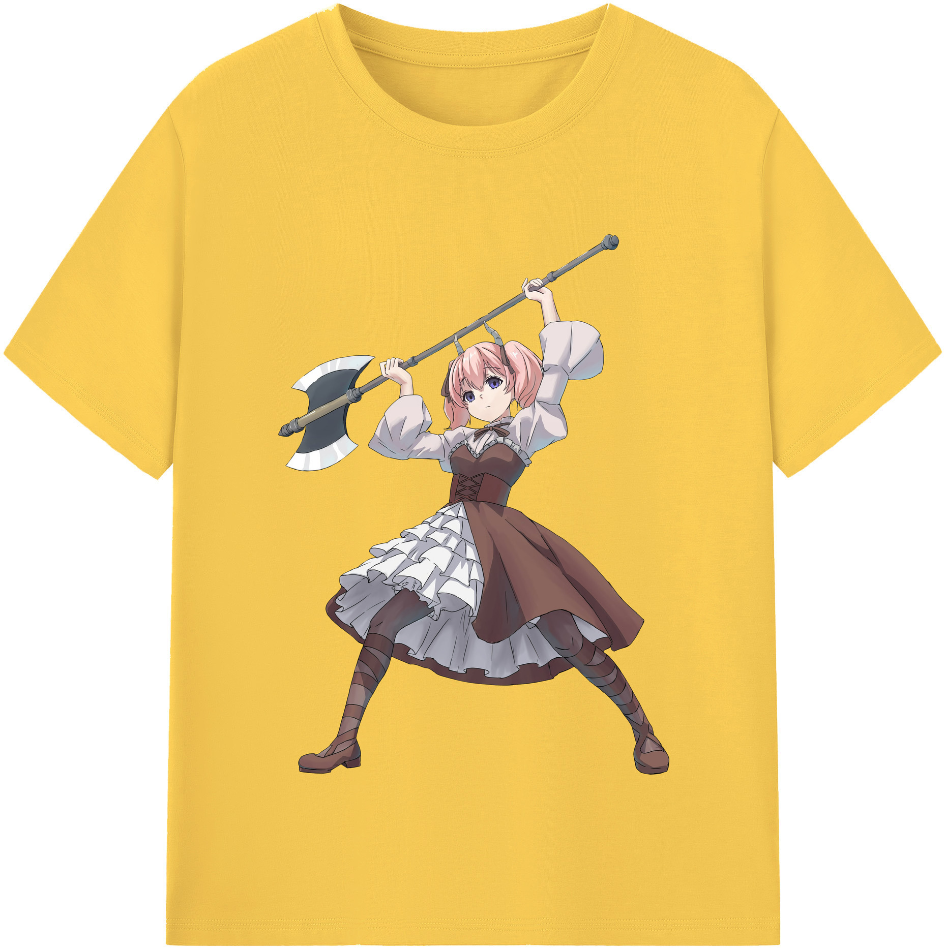（画像用） 葬送のフリーレン Frieren 綿100％半袖Tシャツ（フロントプリント）