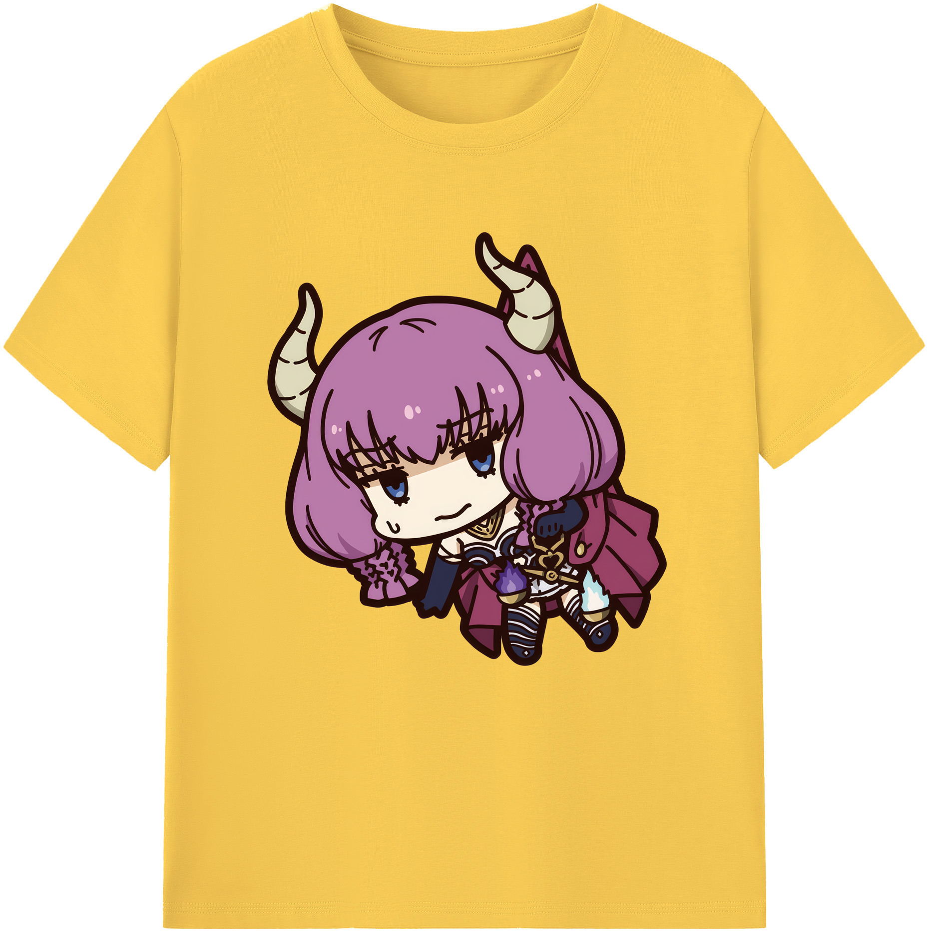 （画像用） 葬送のフリーレン Frieren 綿100％半袖Tシャツ（フロントプリント）