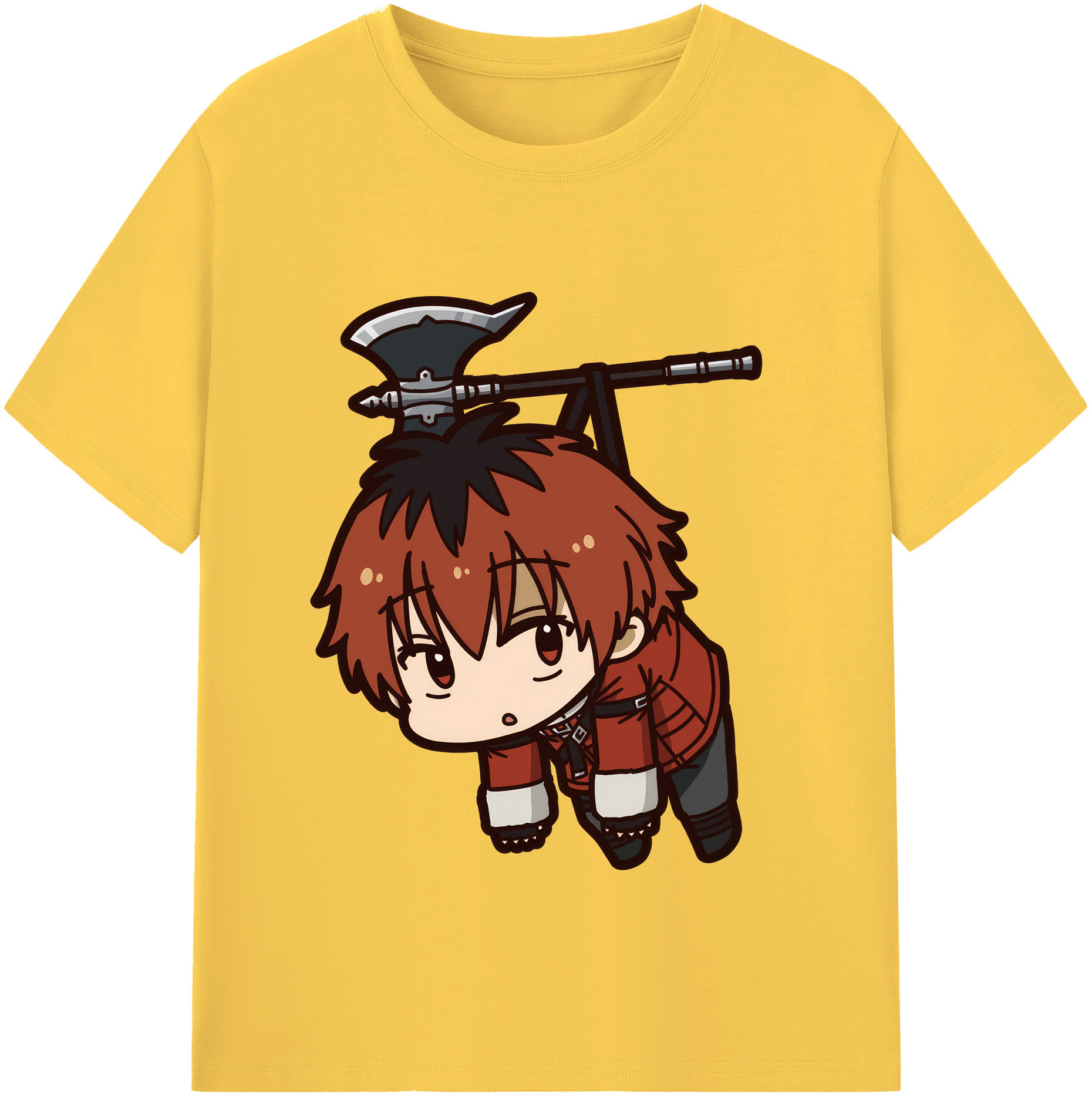 （画像用） 葬送のフリーレン Frieren 綿100％半袖Tシャツ（フロントプリント）