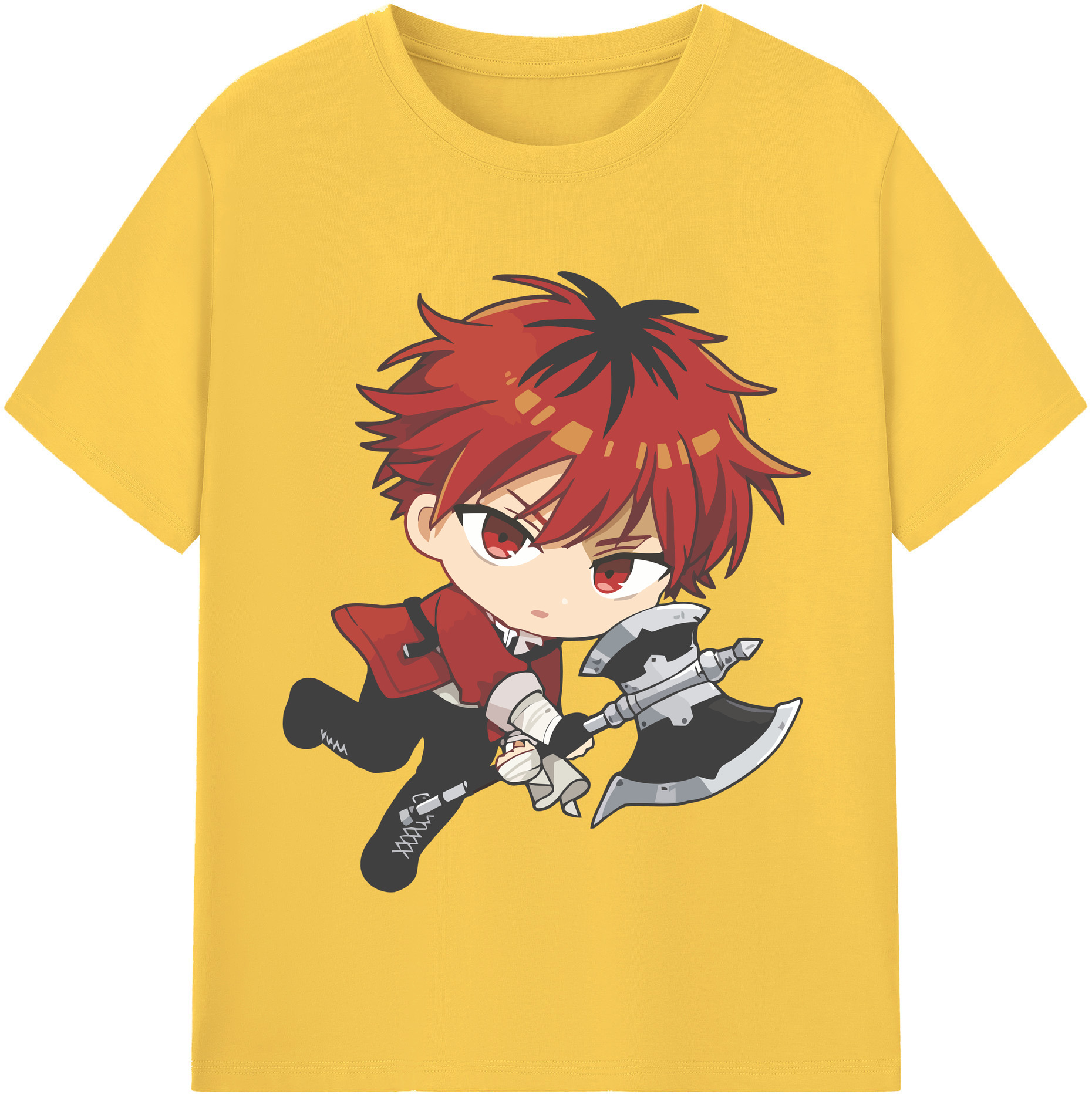 （画像用） 葬送のフリーレン Frieren 綿100％半袖Tシャツ（フロントプリント）