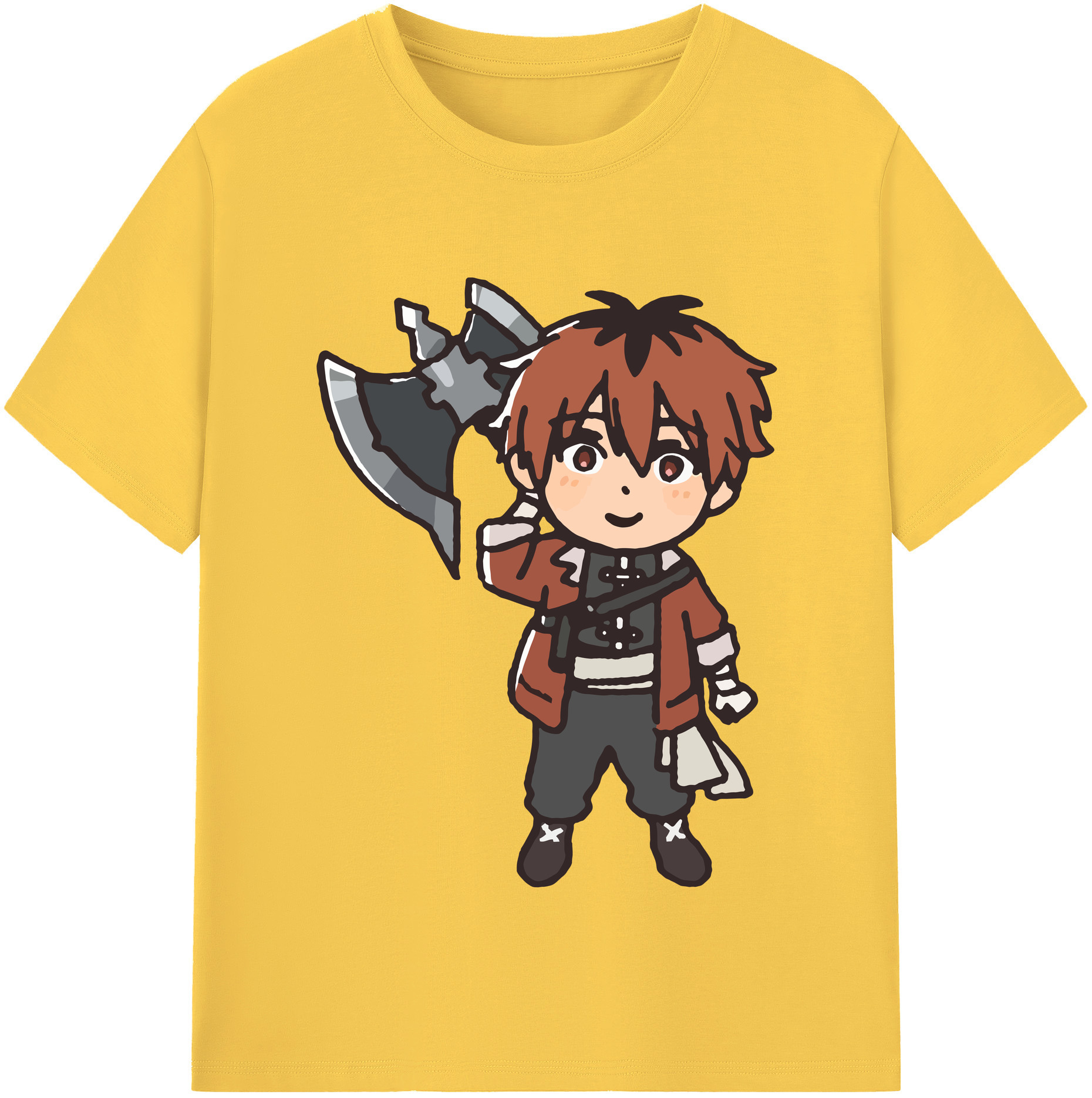 （画像用） 葬送のフリーレン Frieren 綿100％半袖Tシャツ（フロントプリント）
