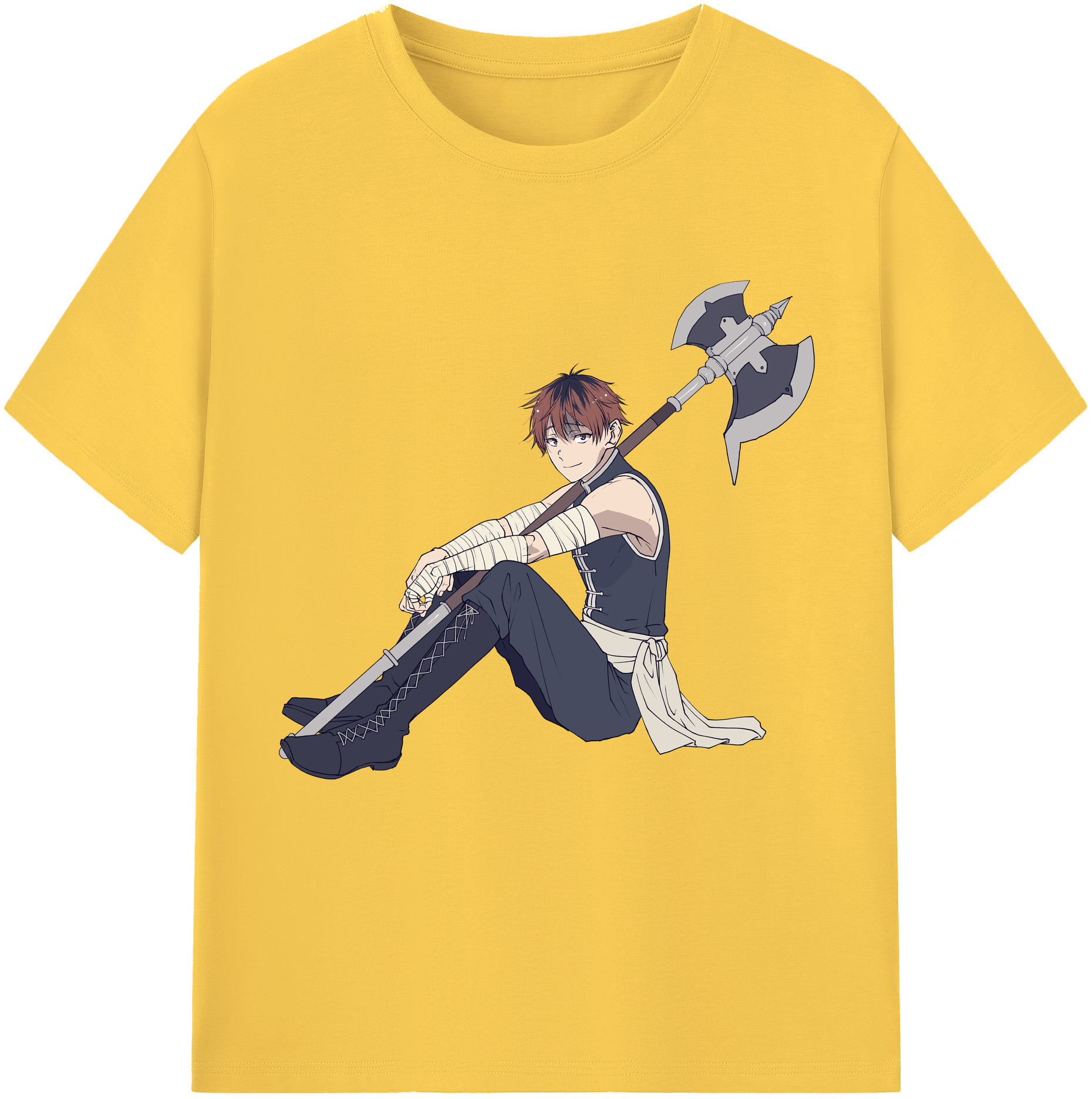（画像用） 葬送のフリーレン Frieren 綿100％半袖Tシャツ（フロントプリント）