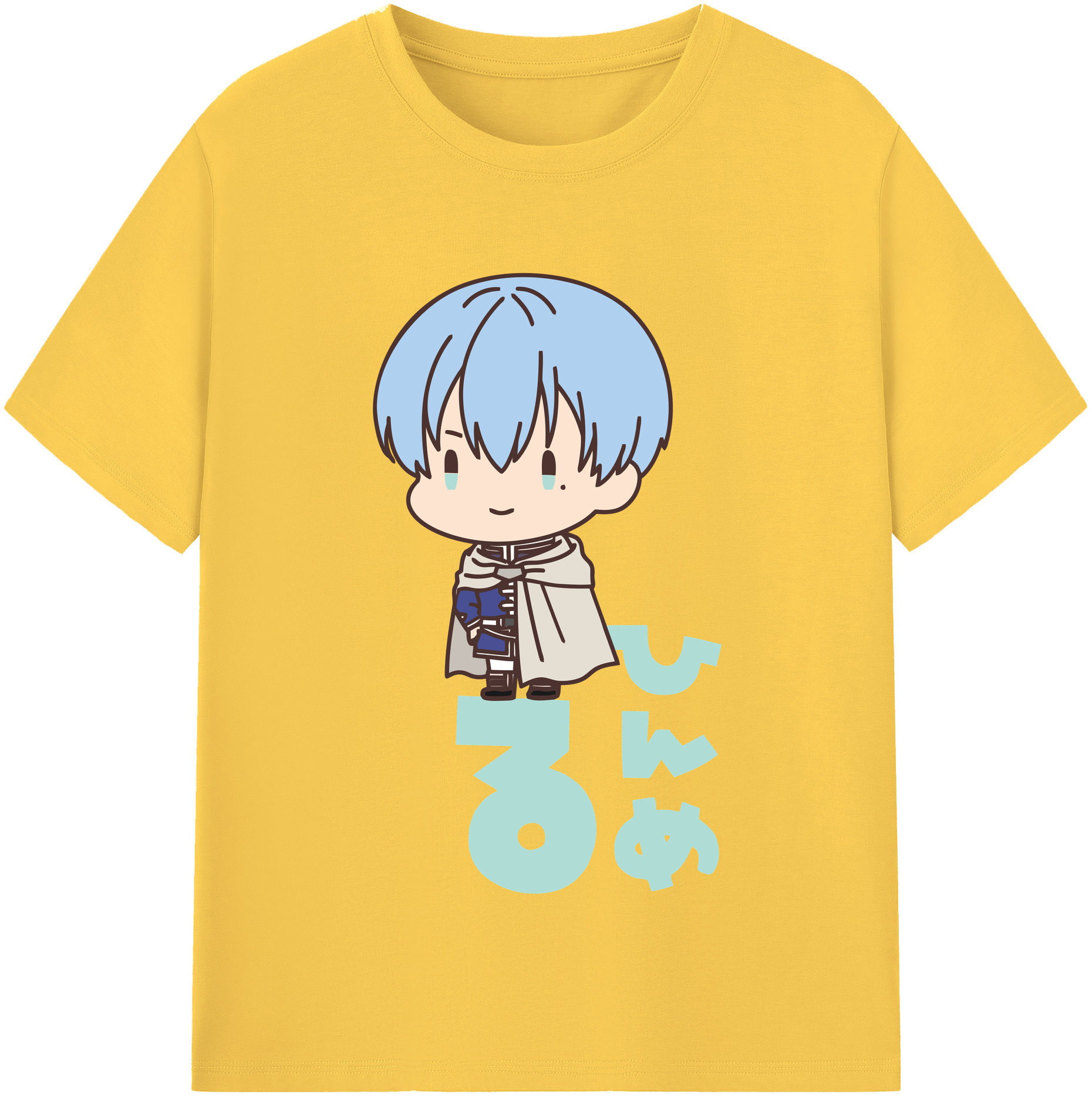 （画像用） 葬送のフリーレン Frieren 綿100％半袖Tシャツ（フロントプリント）