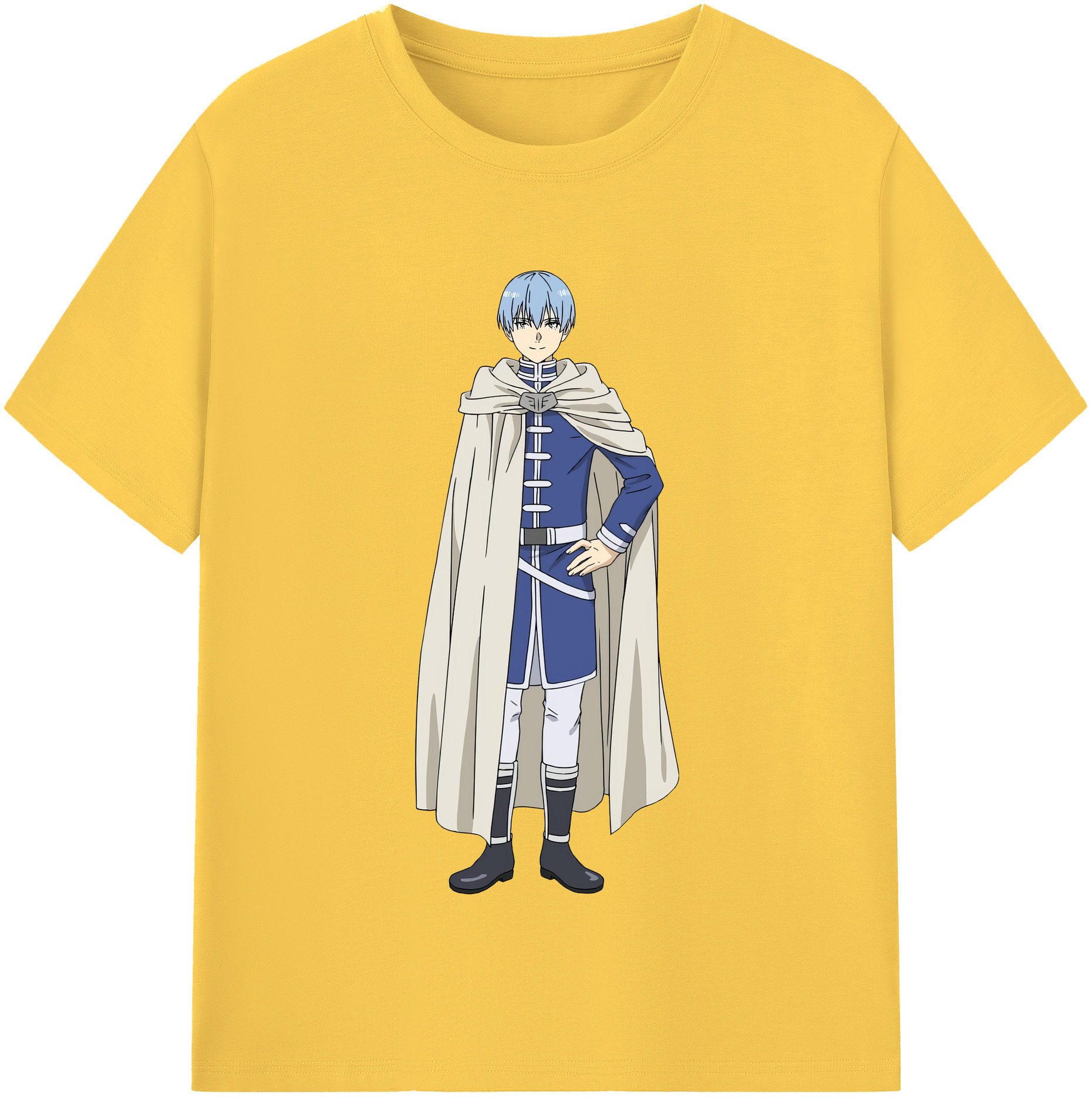 （画像用） 葬送のフリーレン Frieren 綿100％半袖Tシャツ（フロントプリント）