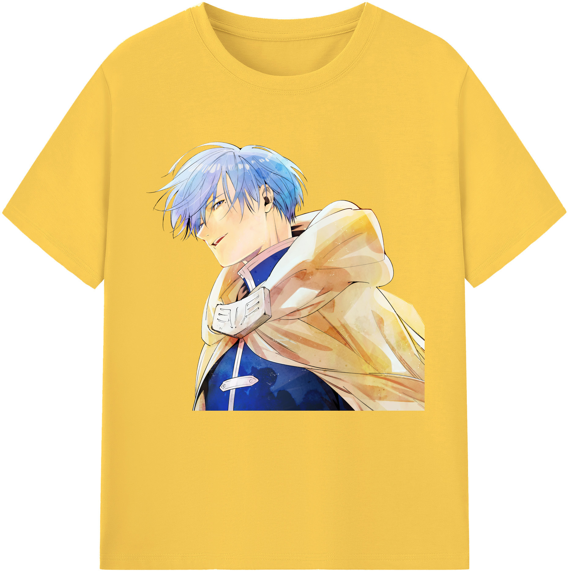 （画像用） 葬送のフリーレン Frieren 綿100％半袖Tシャツ（フロントプリント）