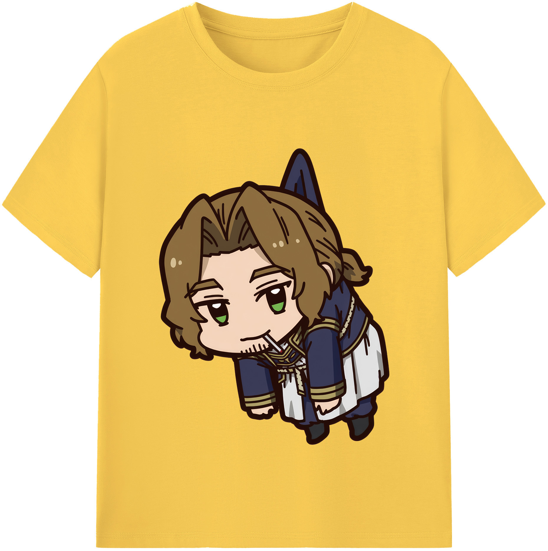 （画像用） 葬送のフリーレン Frieren 綿100％半袖Tシャツ（フロントプリント）