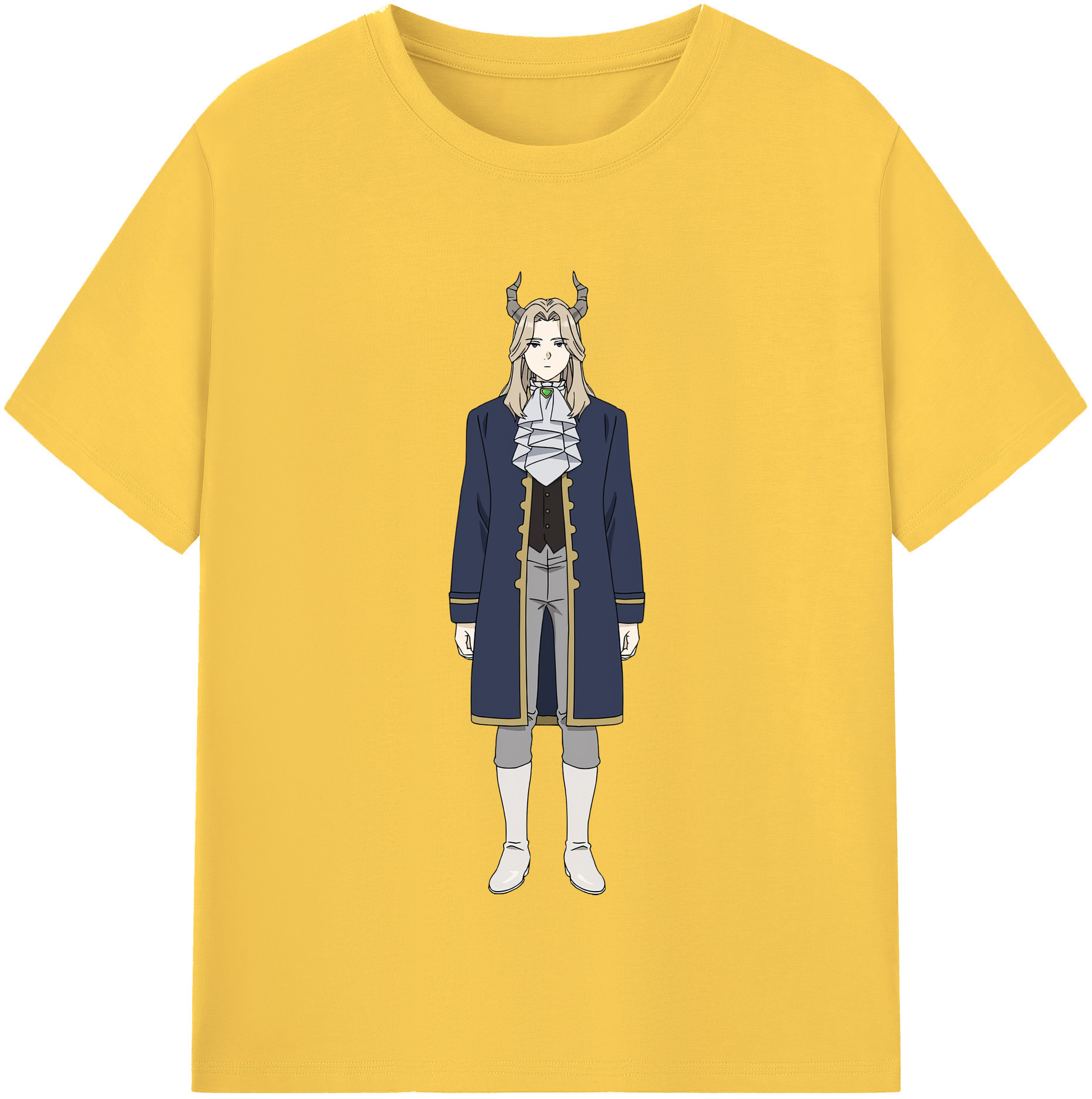 （画像用） 葬送のフリーレン Frieren 綿100％半袖Tシャツ（フロントプリント）