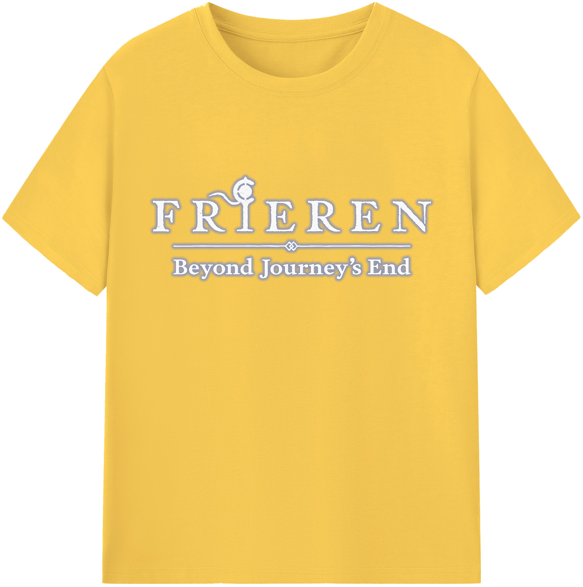 （画像用） 葬送のフリーレン Frieren 綿100％半袖Tシャツ（フロントプリント）
